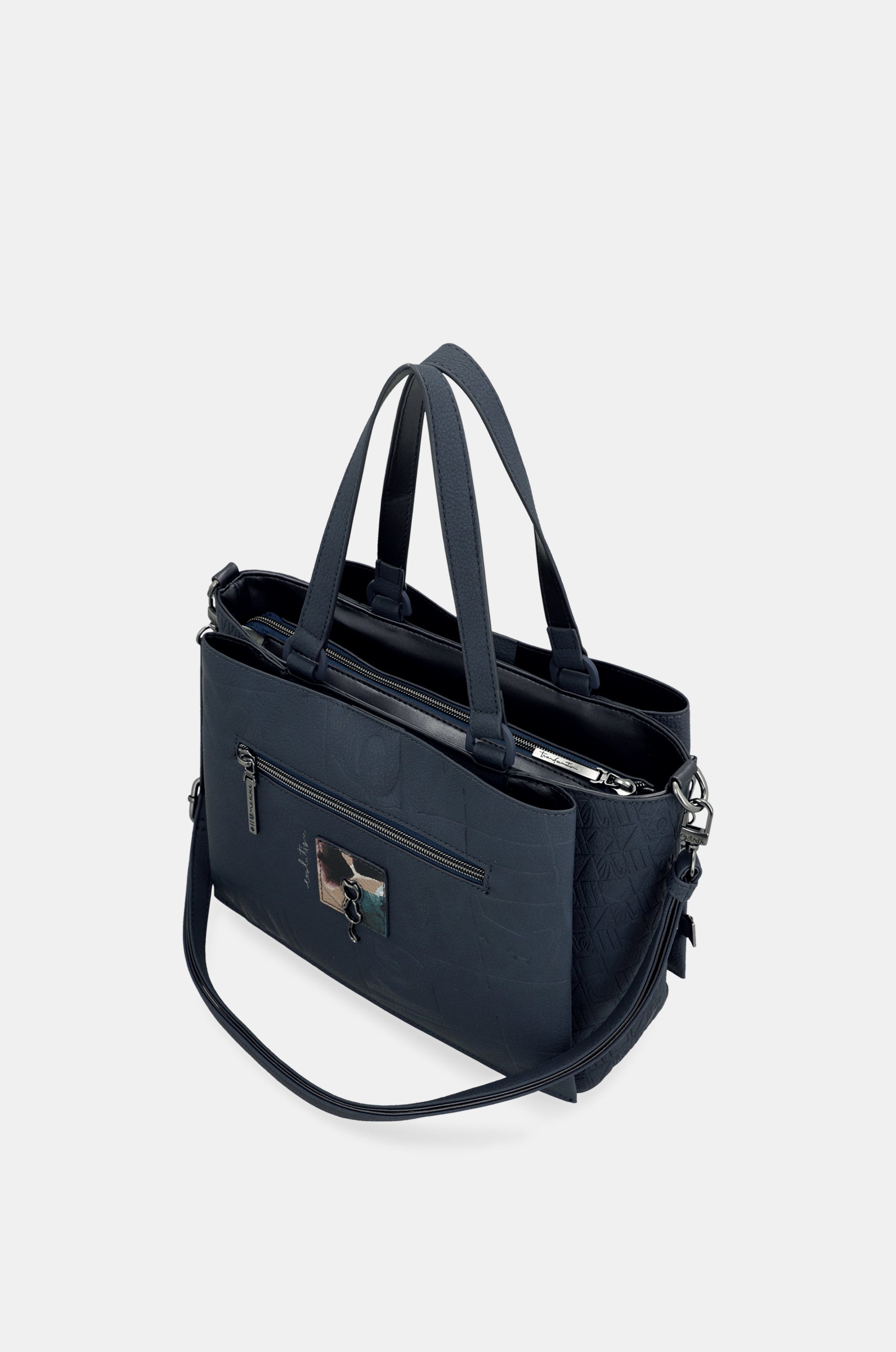 Evolution handbag with shoulder strap