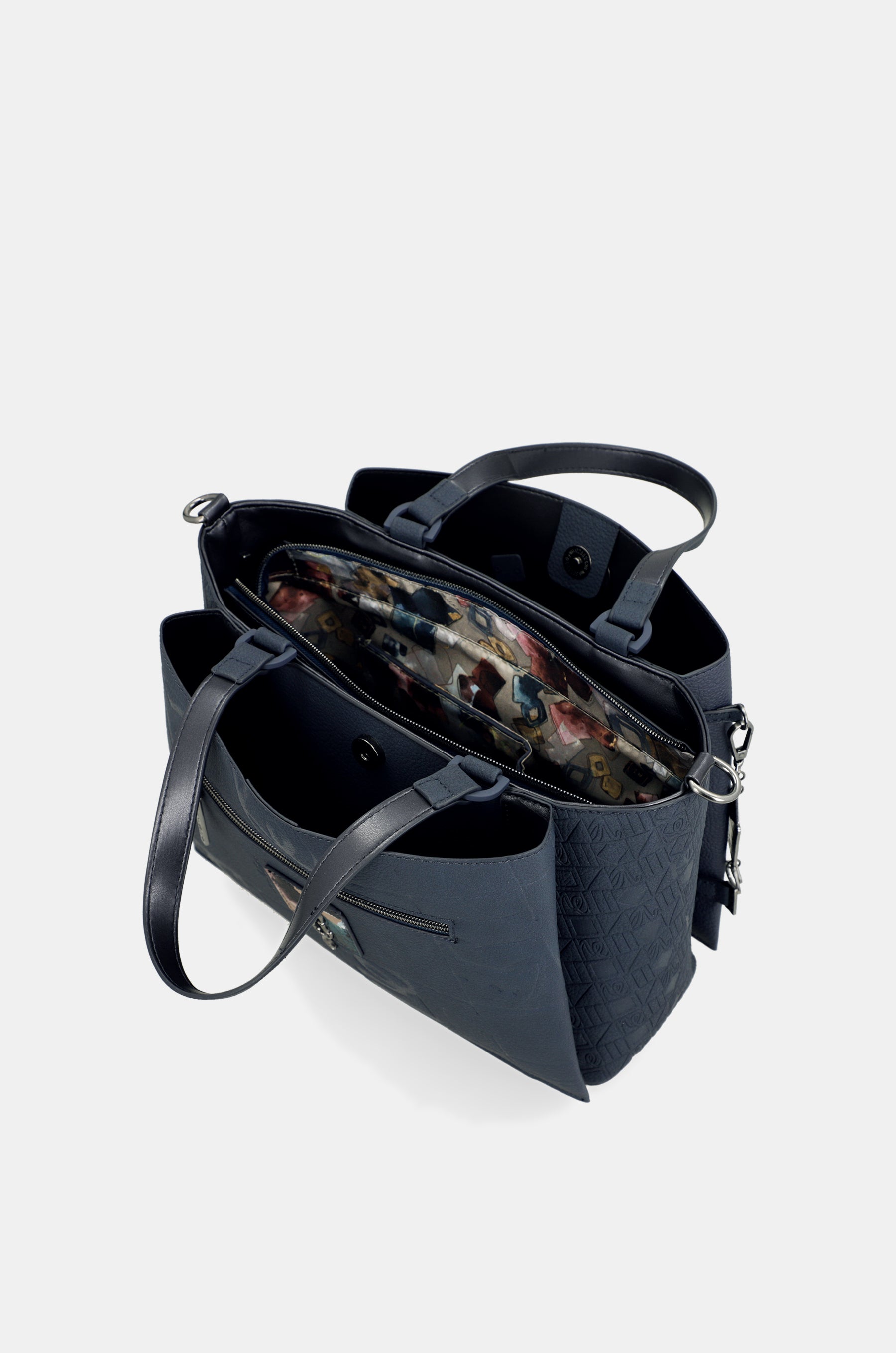Evolution handbag with shoulder strap