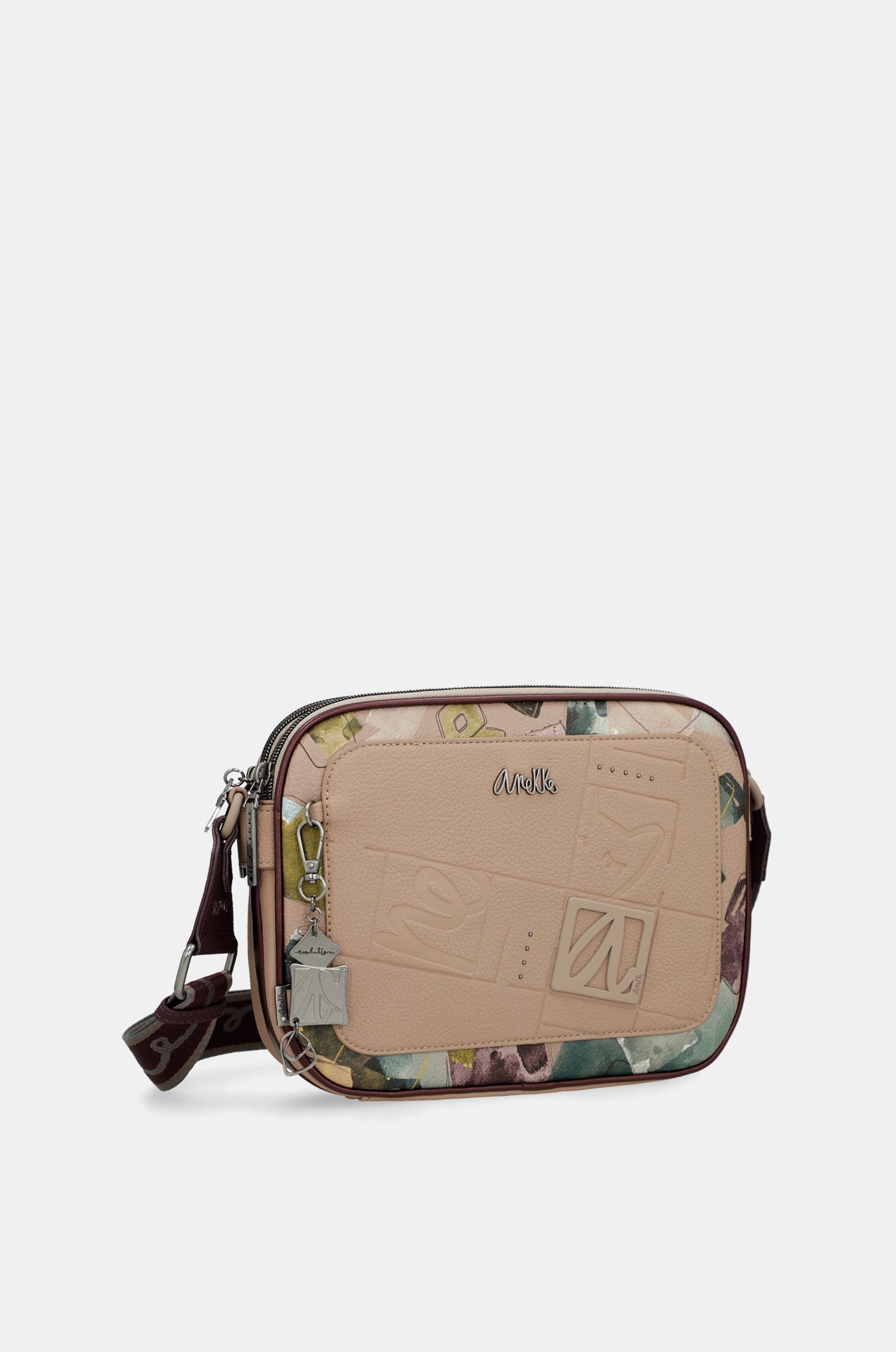 Evolution 3-compartment crossbody bag