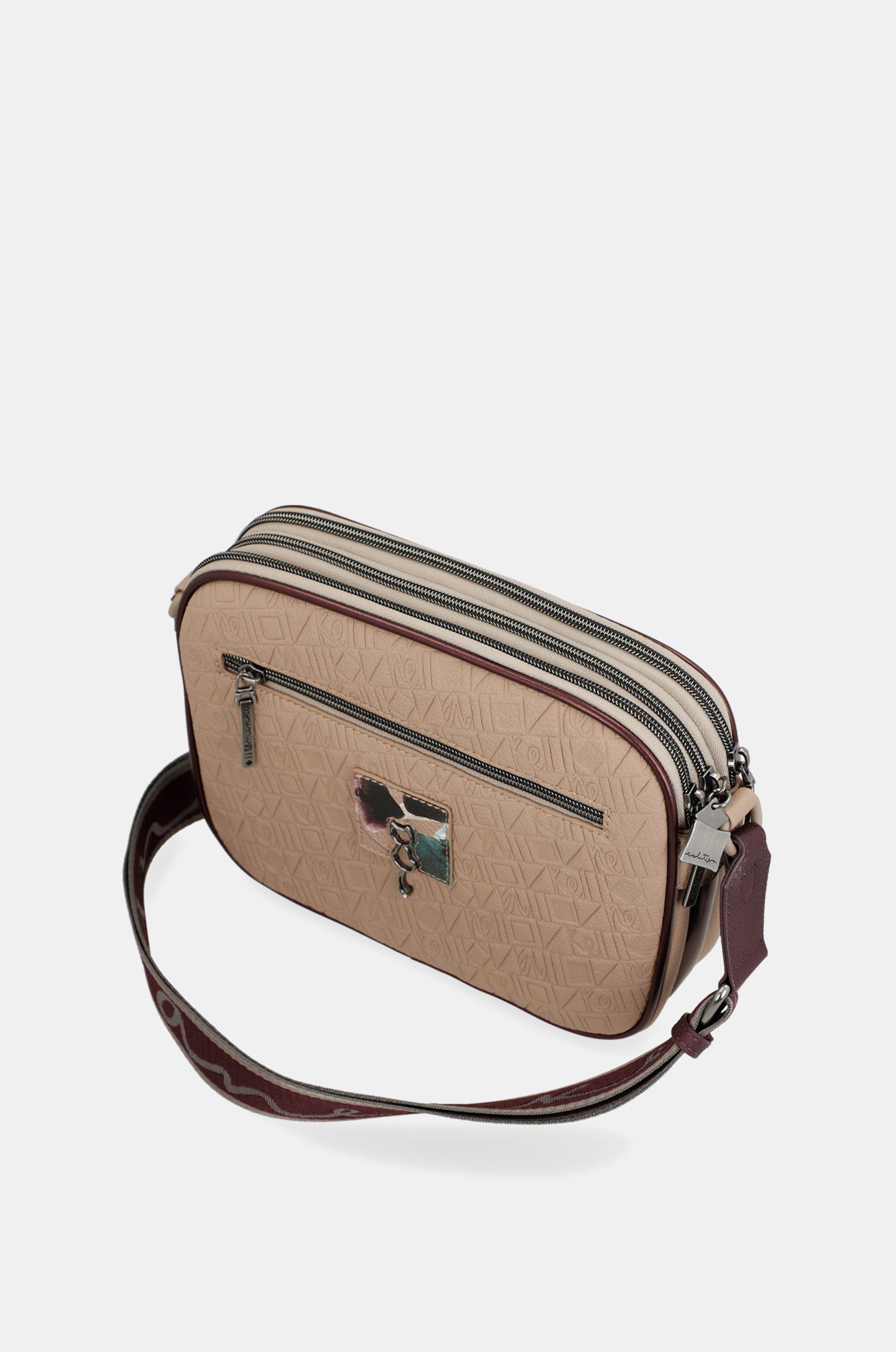 Evolution 3-compartment crossbody bag