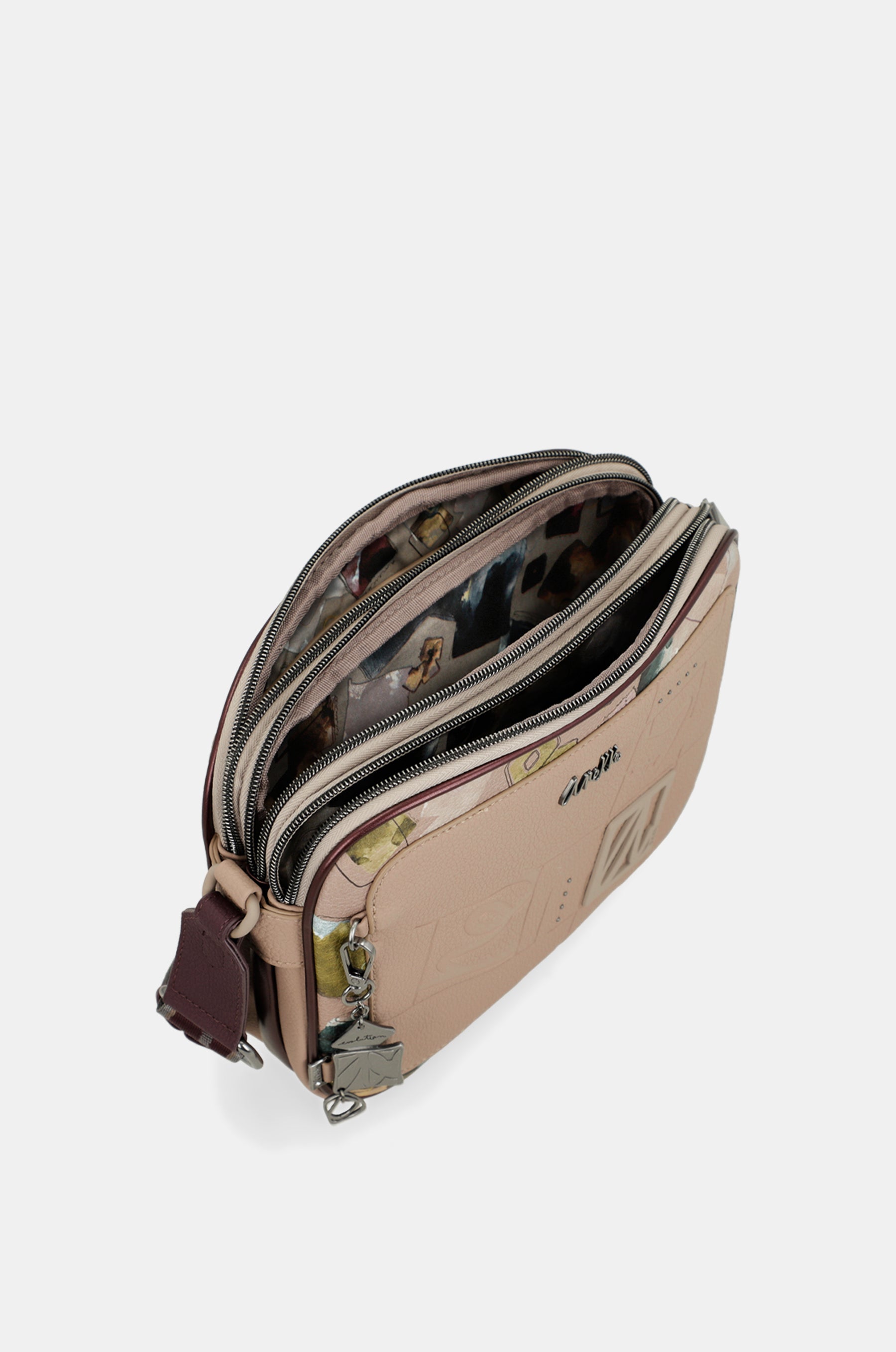 Evolution 3-compartment crossbody bag