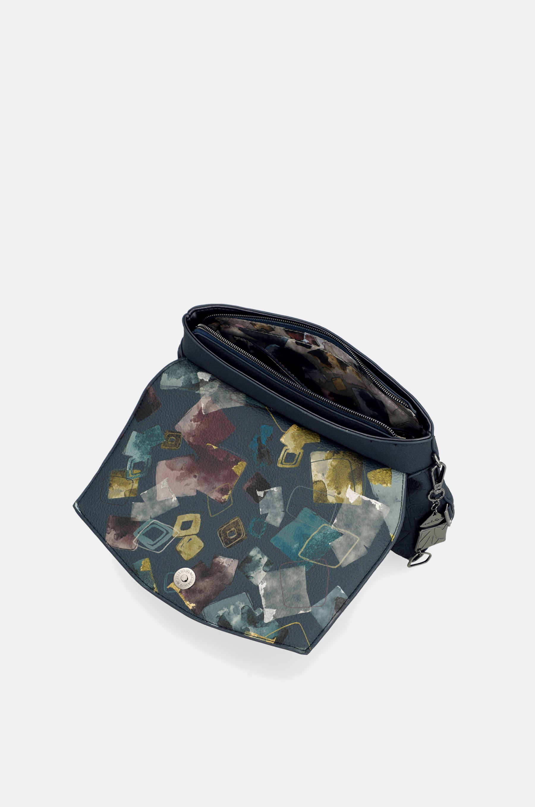 Evolution crossbody bag with flap