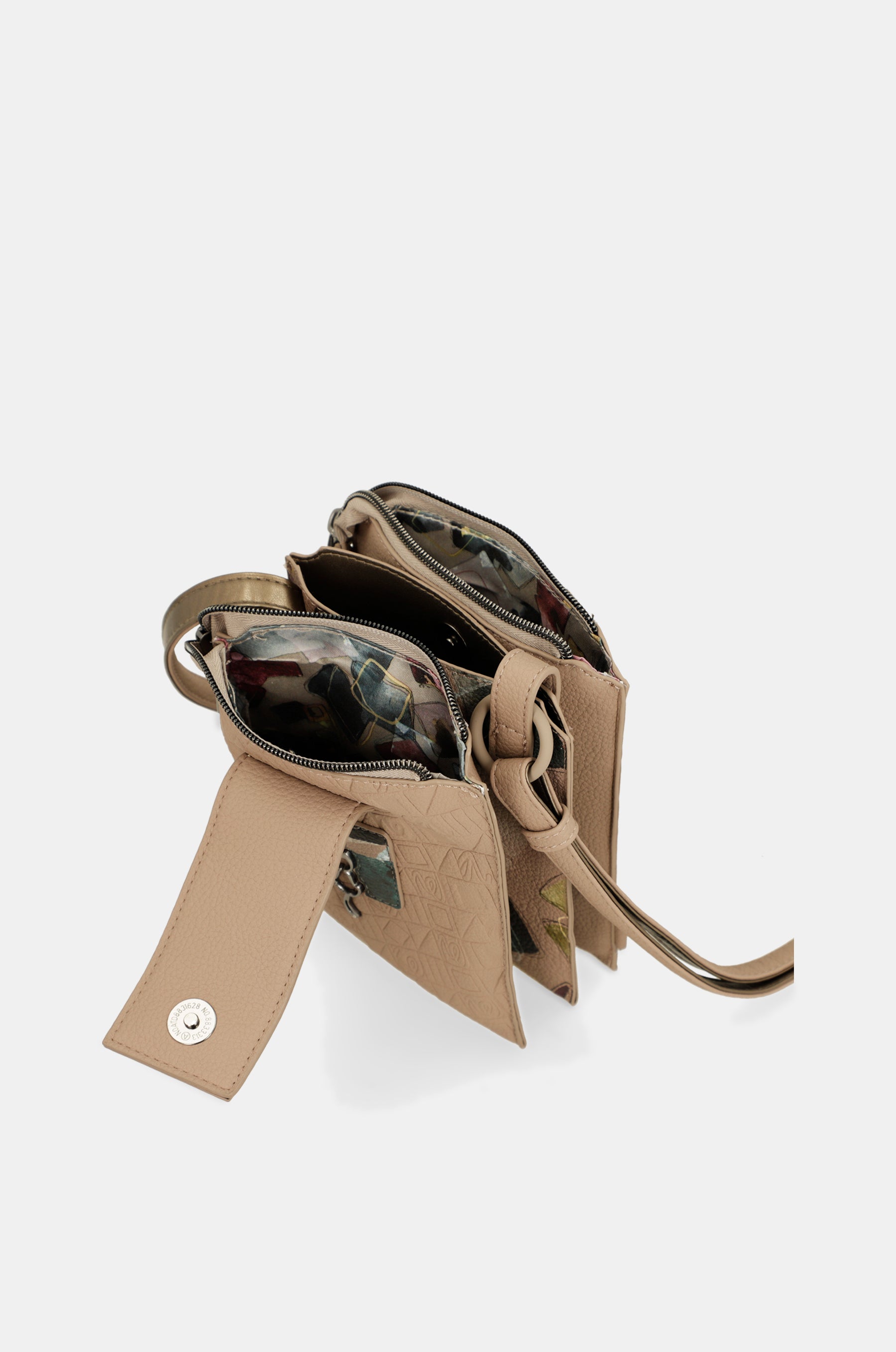 Evolution mini crossbody bag with flap