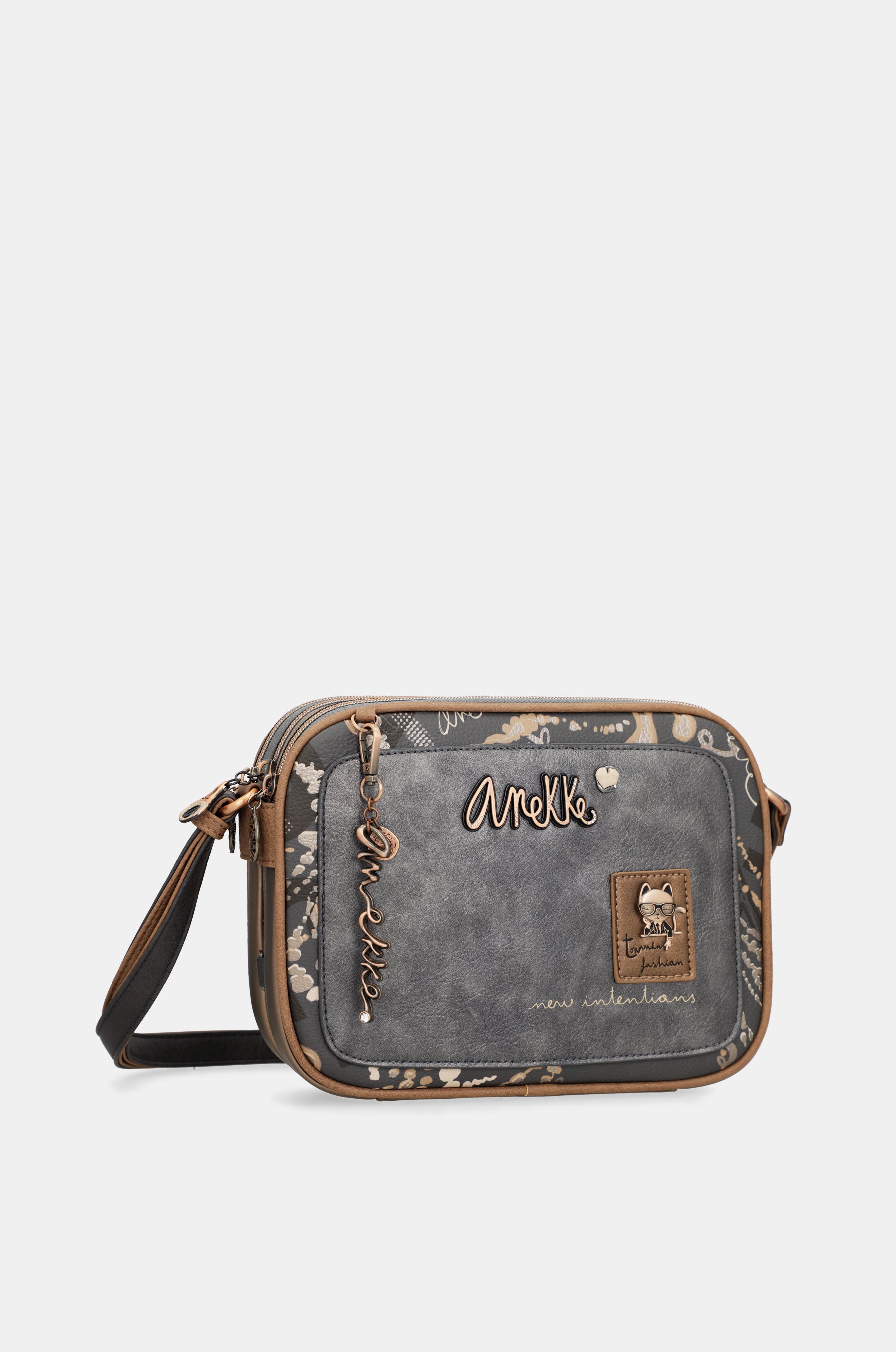 Intentions 3-compartment crossbody bag