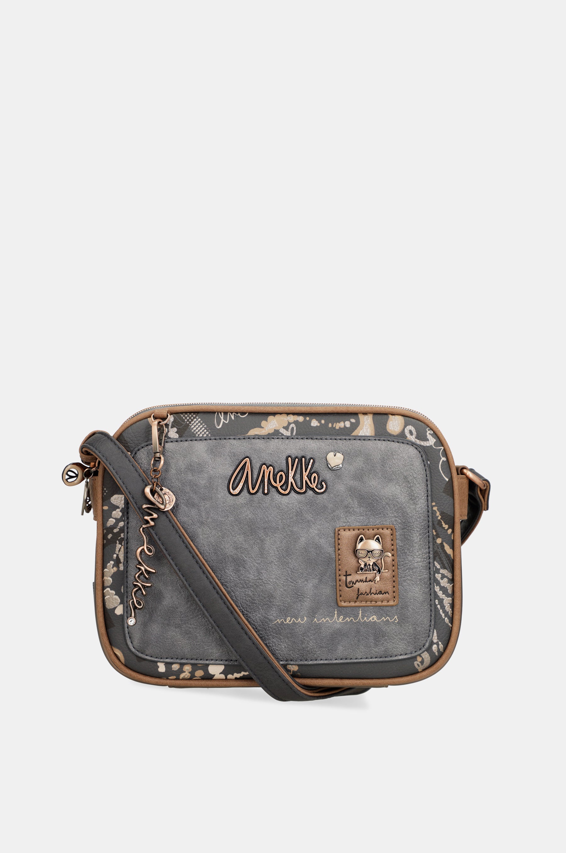 Intentions 3-compartment crossbody bag