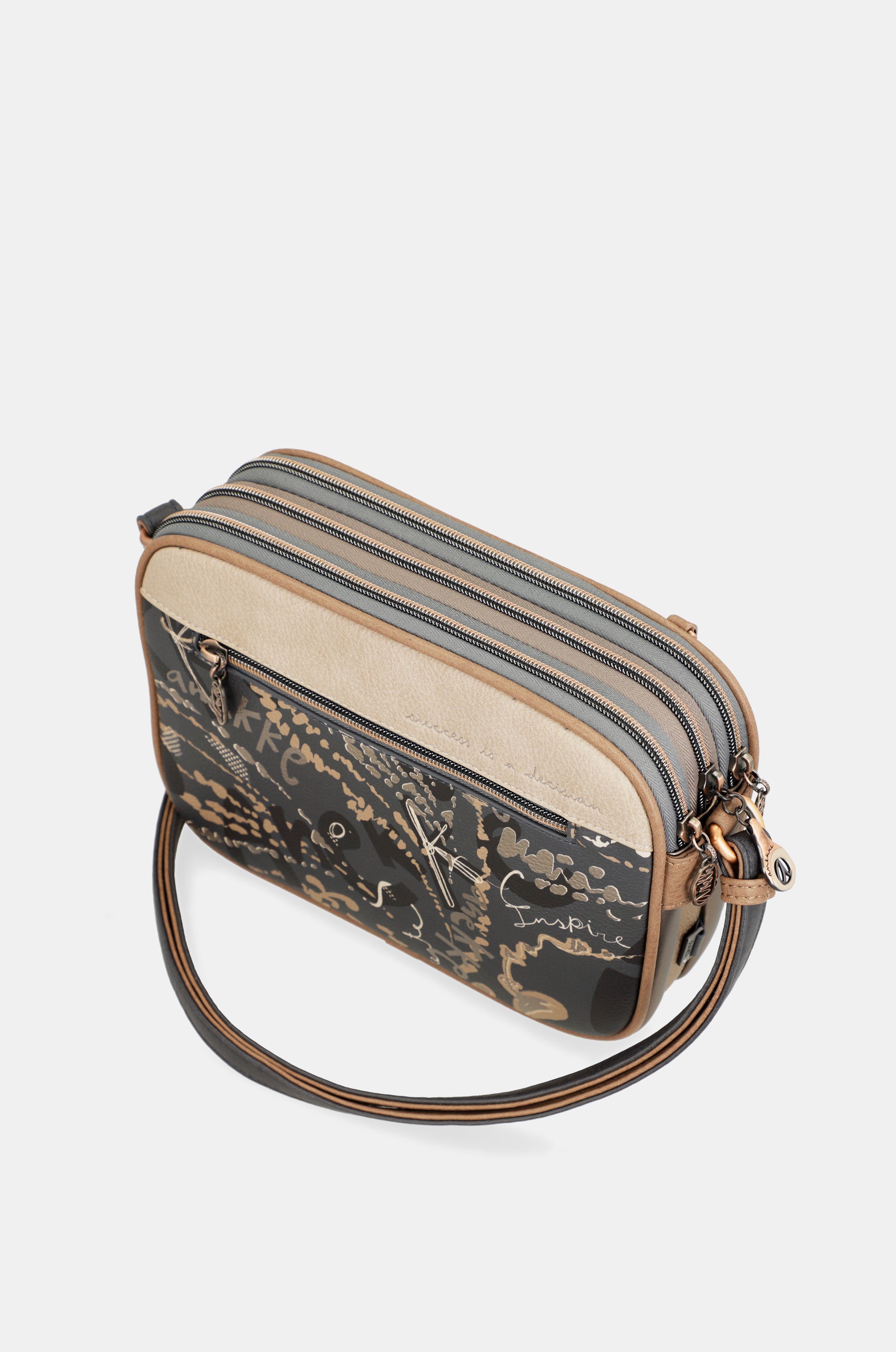 Intentions 3-compartment crossbody bag