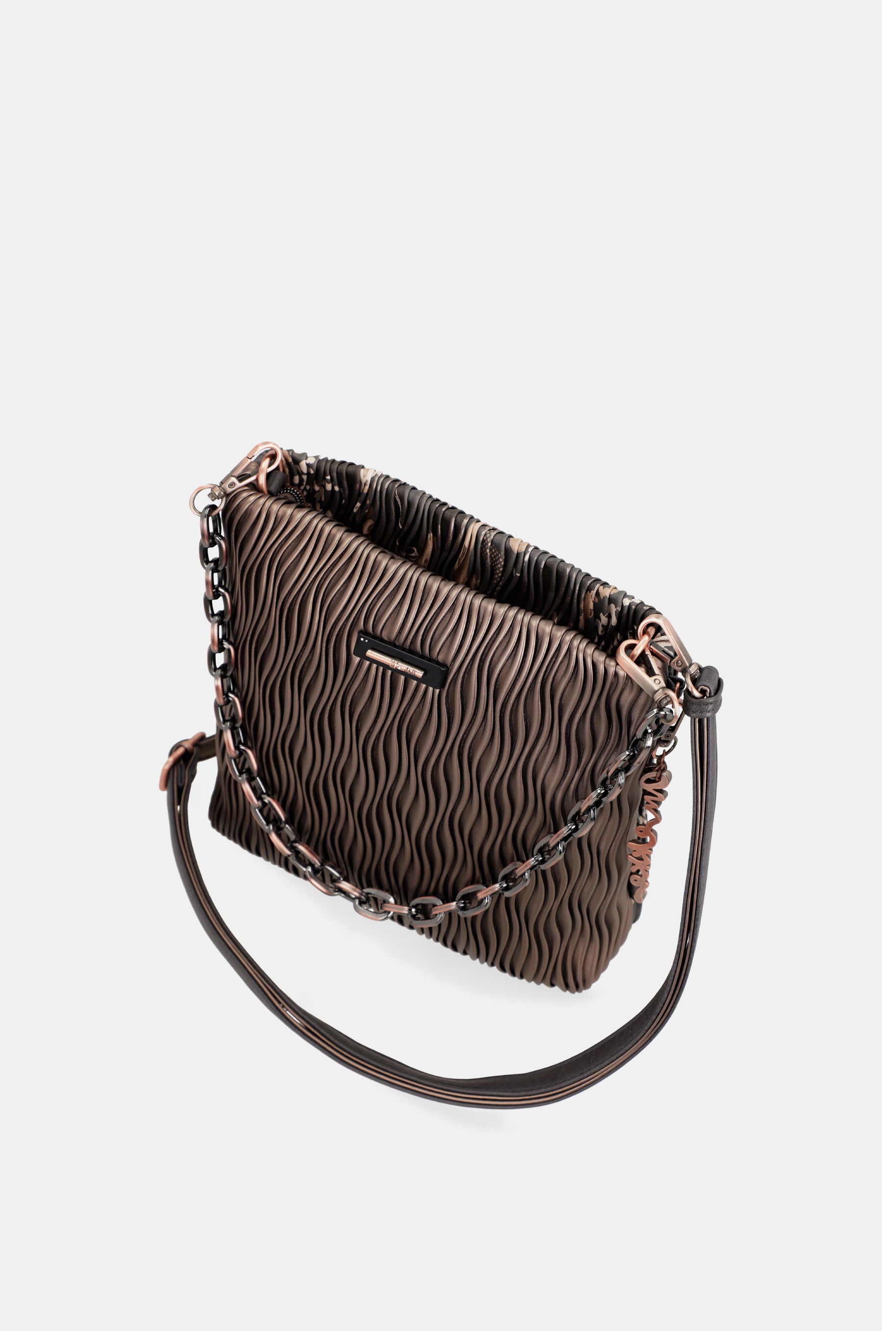 Intentions square crossbody bag