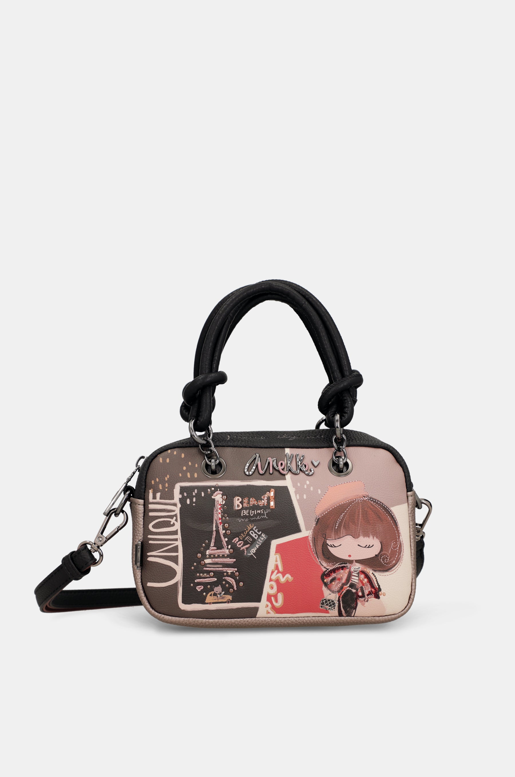 Mademoiselle small handbag with shoulder strap