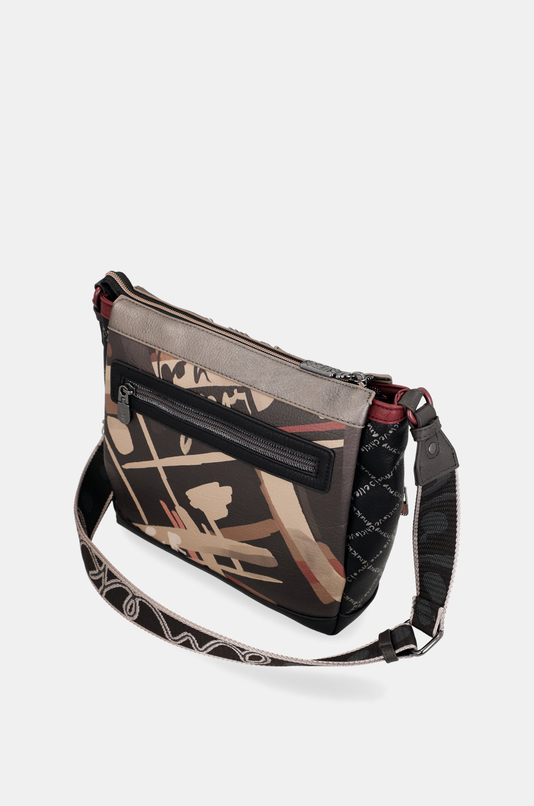 Mademoiselle 3-compartment crossbody bag