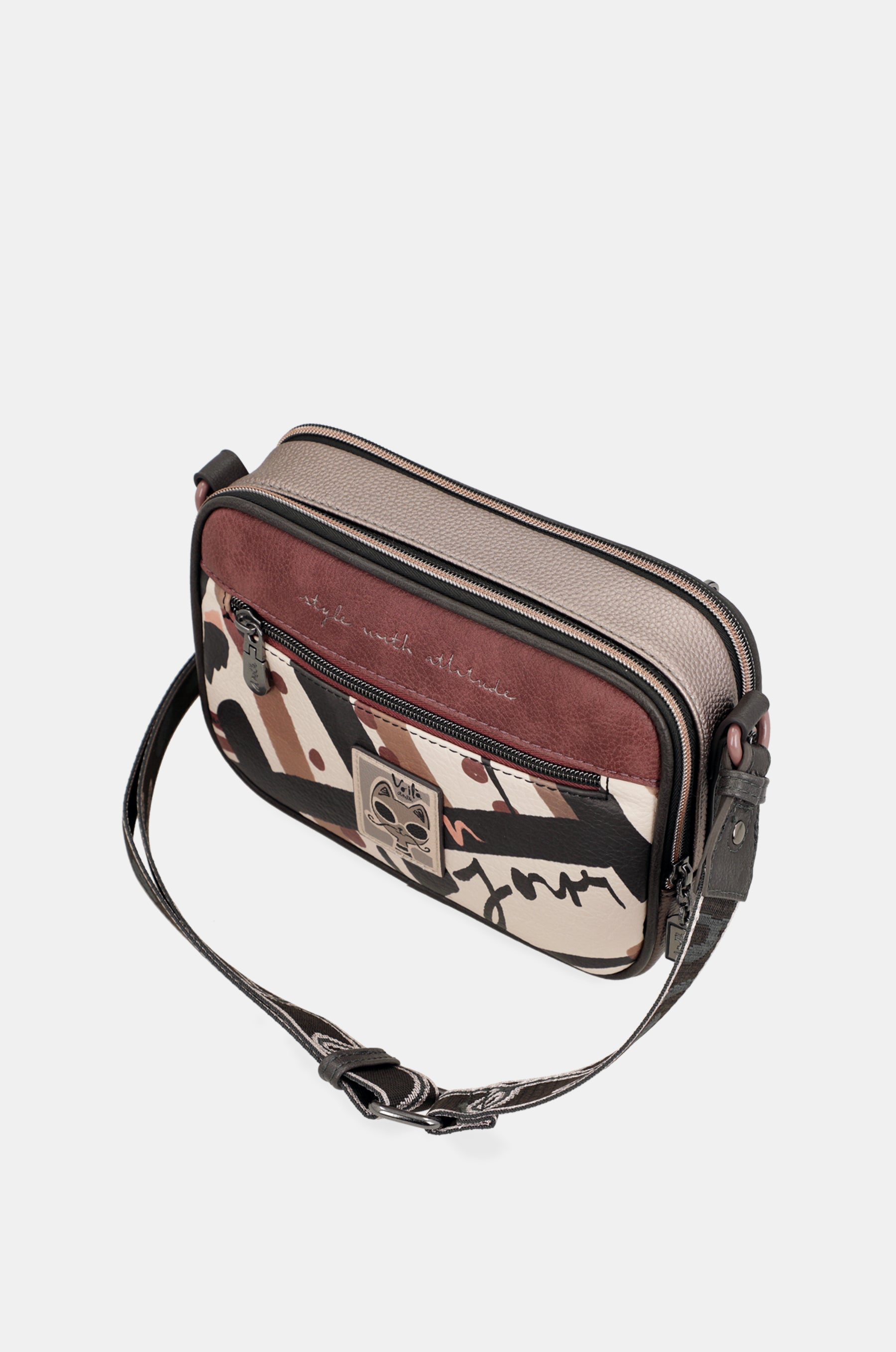 Mademoiselle 2-compartment crossbody bag