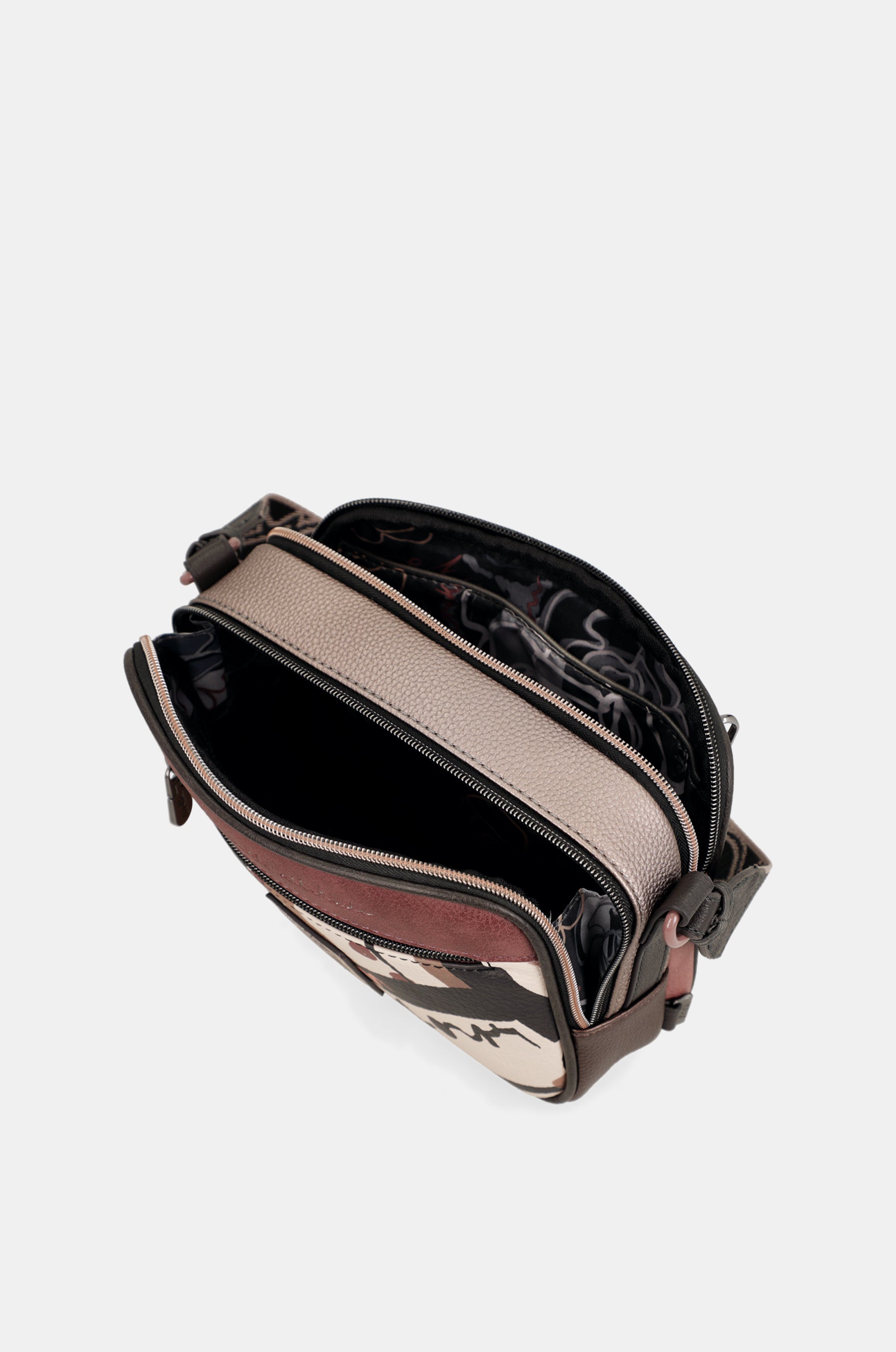 Mademoiselle 2-compartment crossbody bag