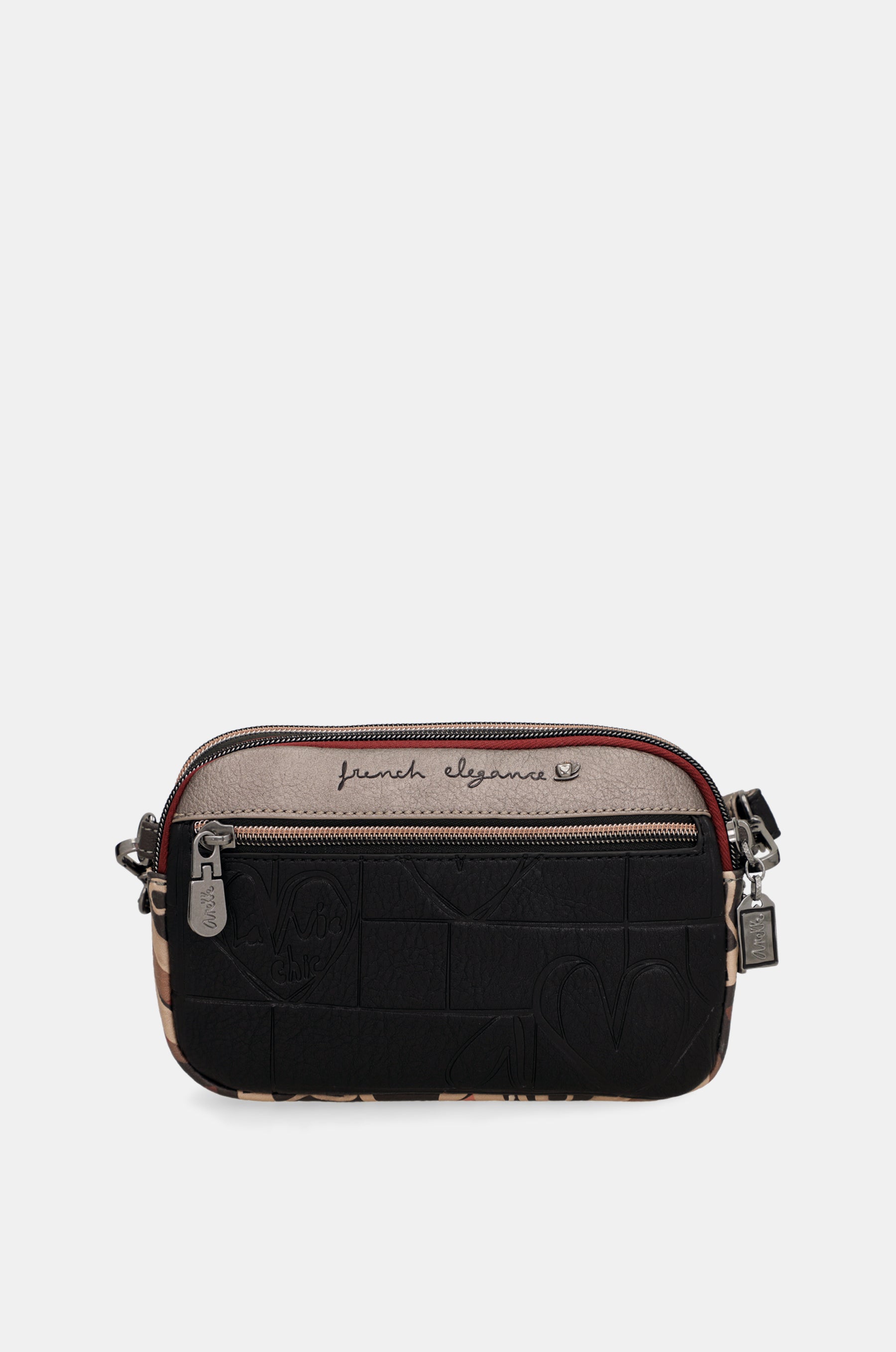 Mademoiselle crossbody bag with front pocket