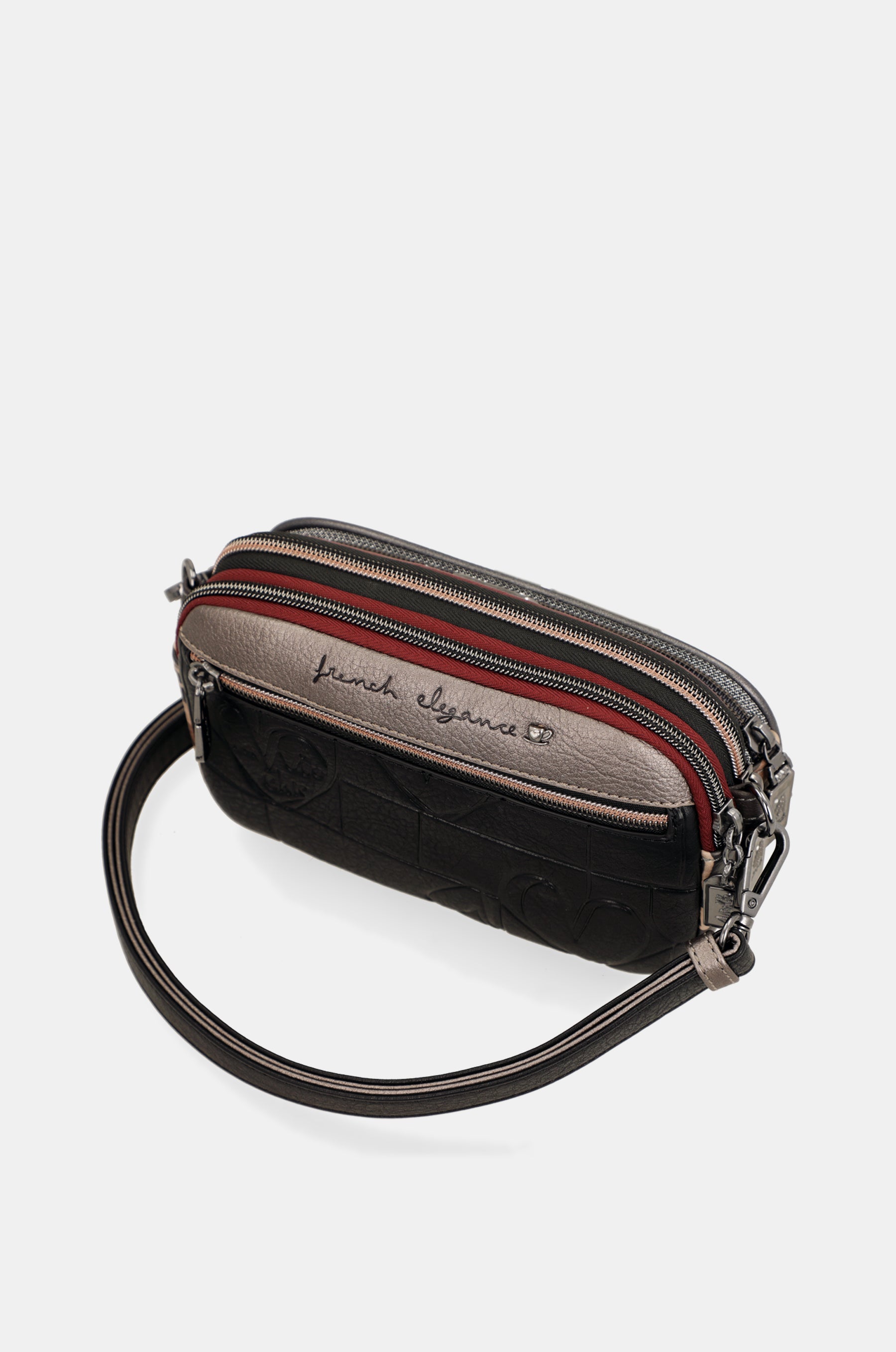 Mademoiselle crossbody bag with front pocket