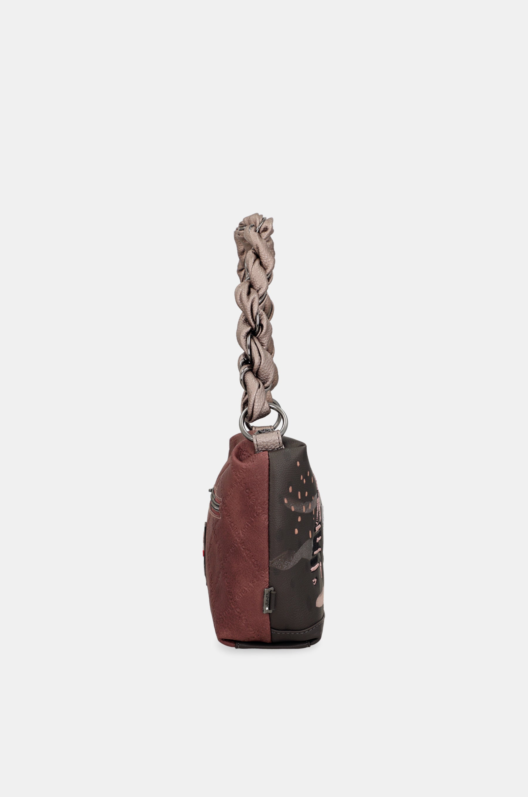 Mademoiselle short-handle bag with shoulder strap