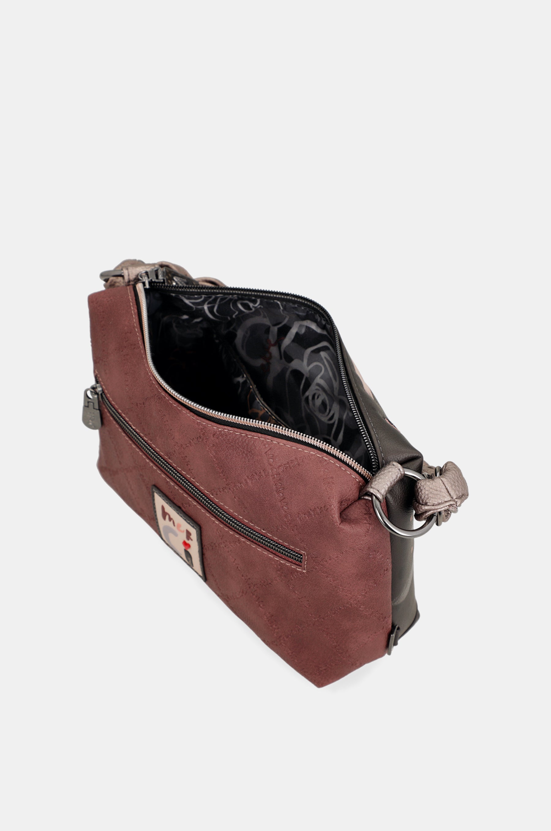 Mademoiselle short-handle bag with shoulder strap