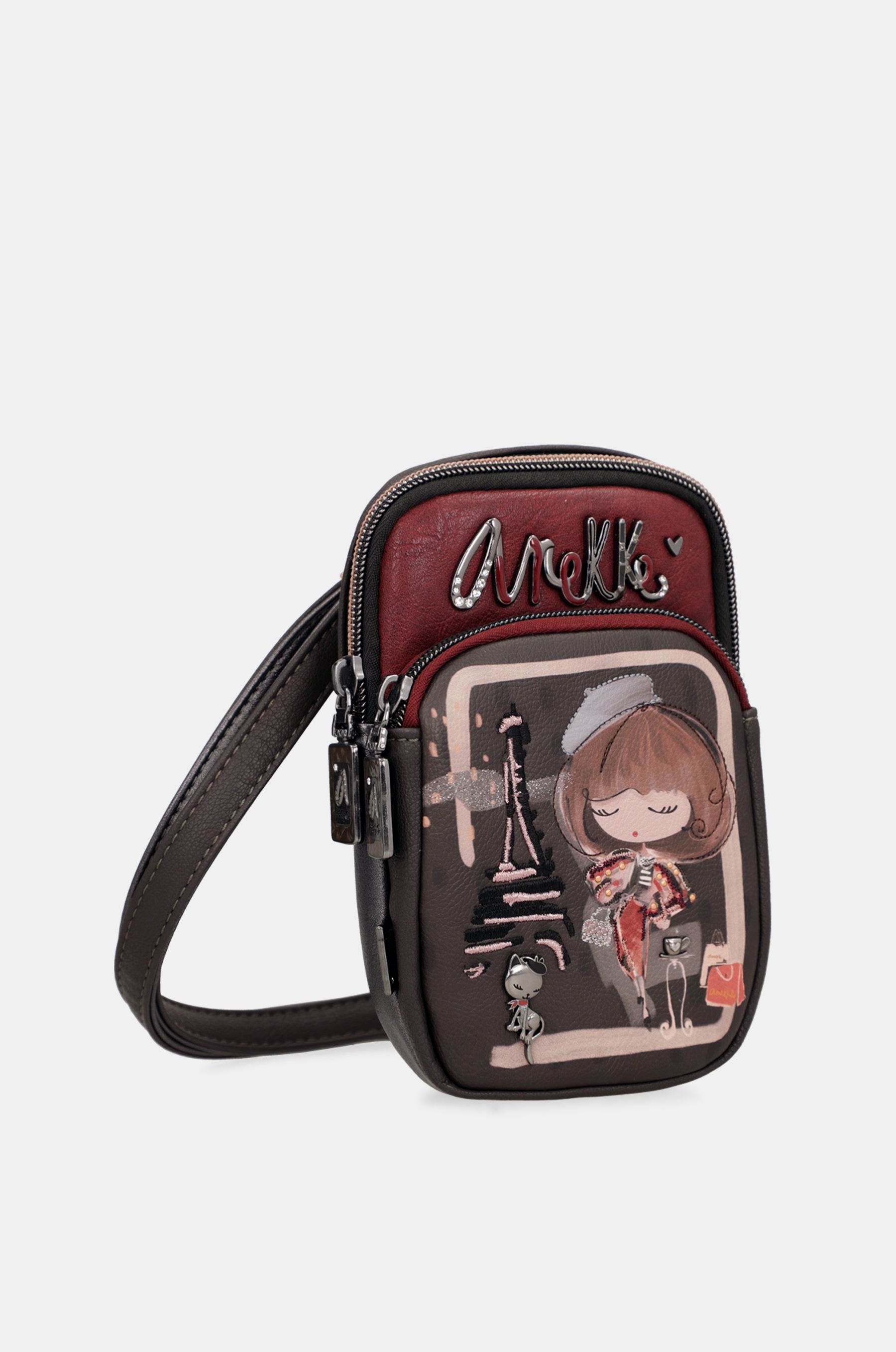 Mademoiselle mini crossbody bag with pocket