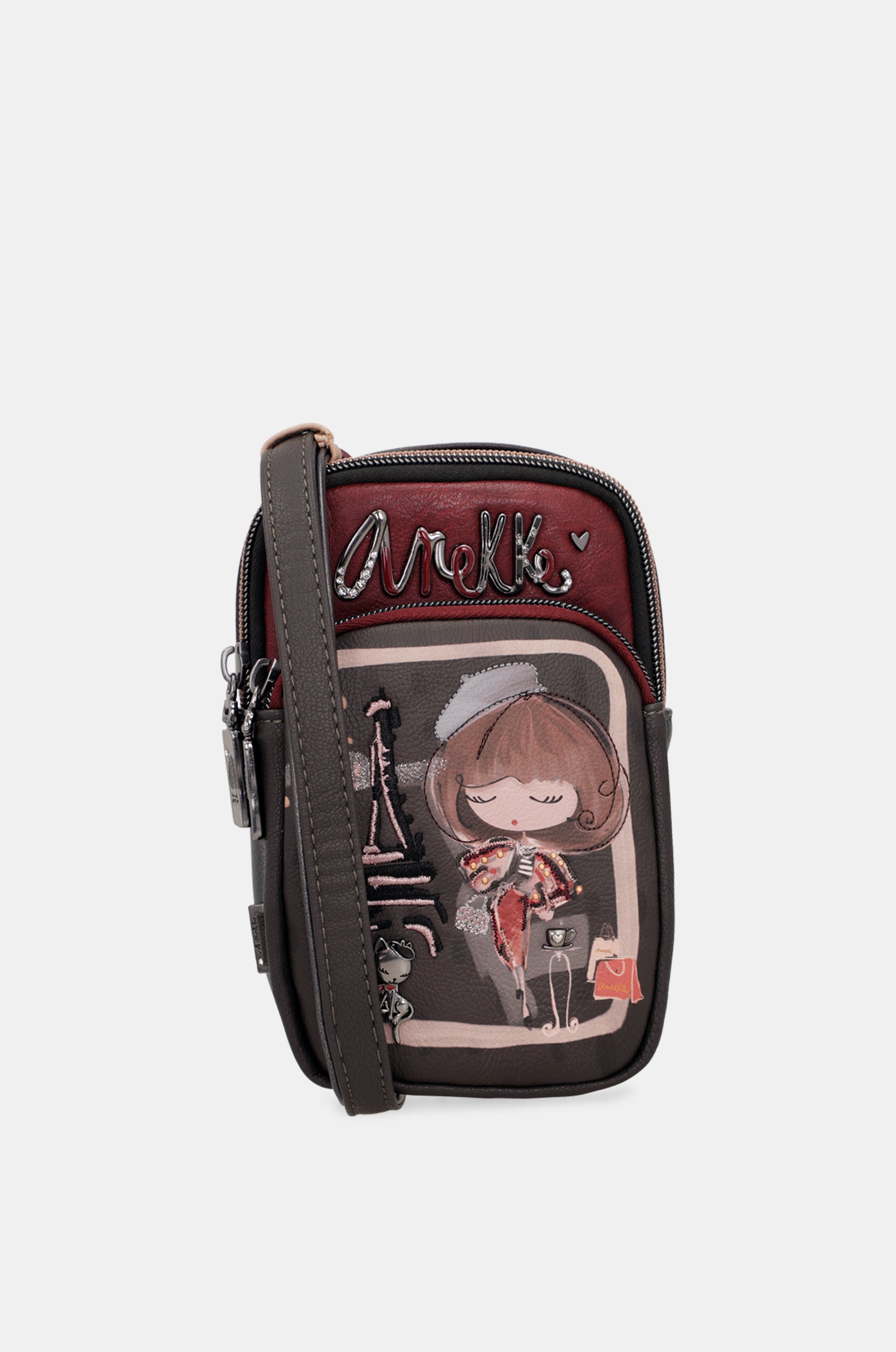 Mademoiselle mini crossbody bag with pocket