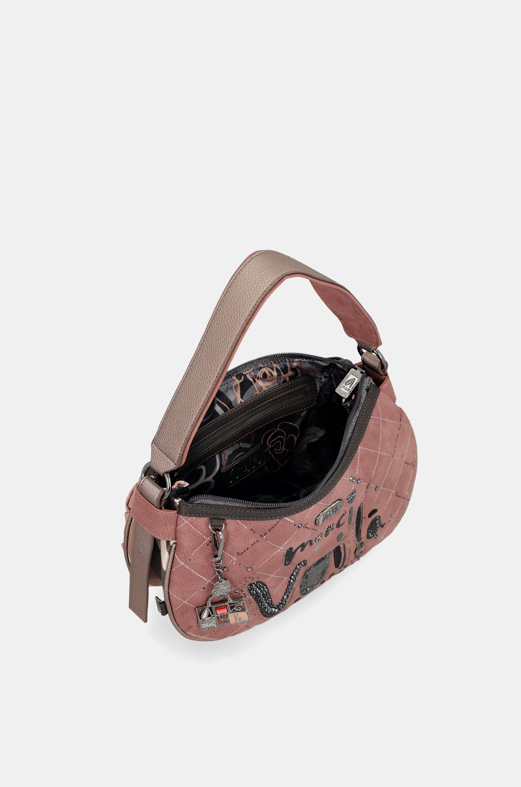 Parisian oval shoulder bag