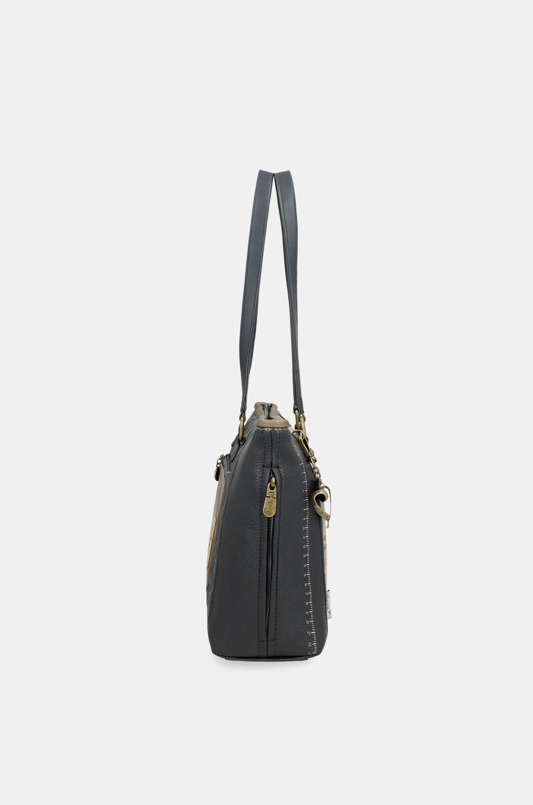 Studio shopper bag with shoulder strap