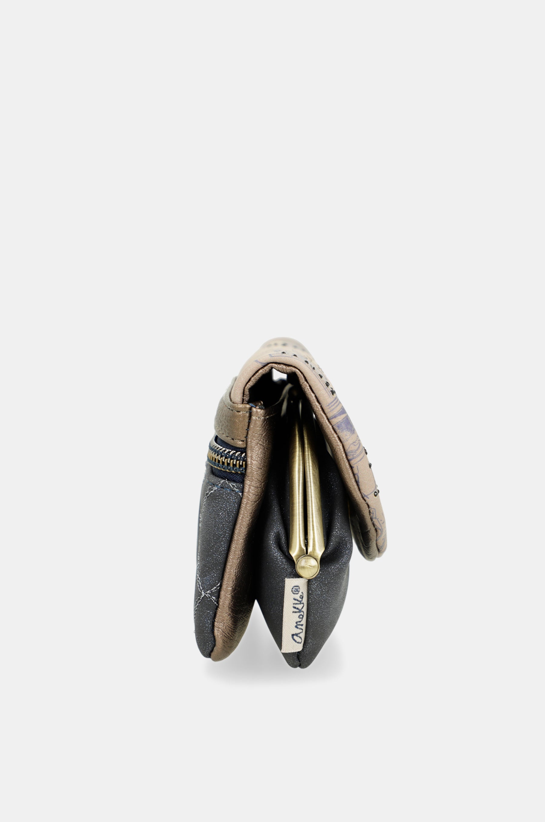 Studio coin purse with flap