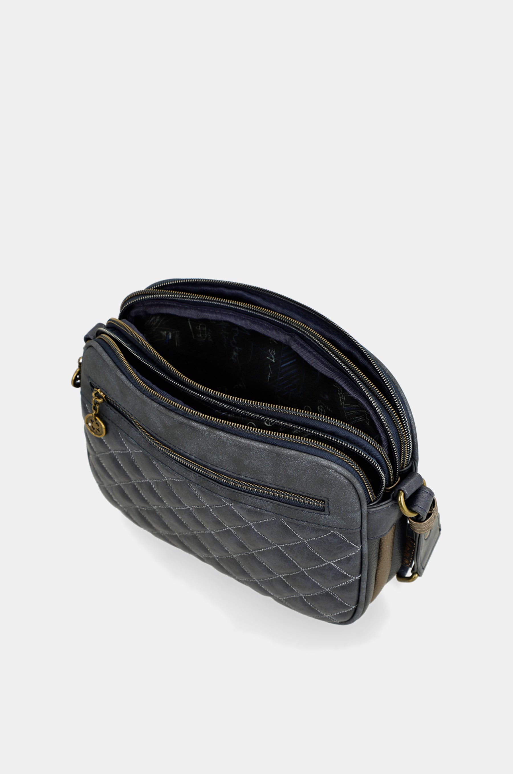 Boutique 3-compartment crossbody bag