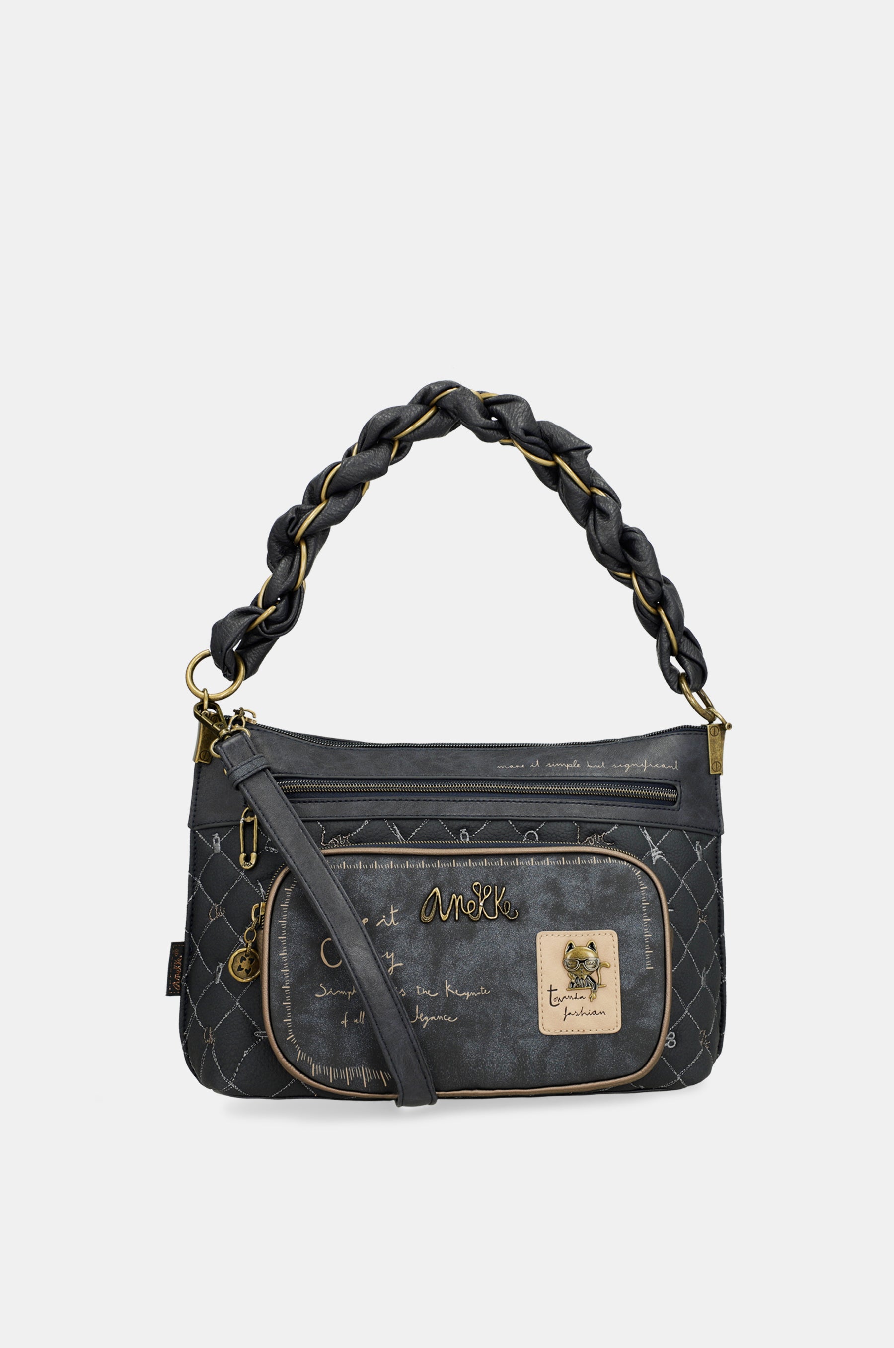 Boutique short-handle crossbody bag