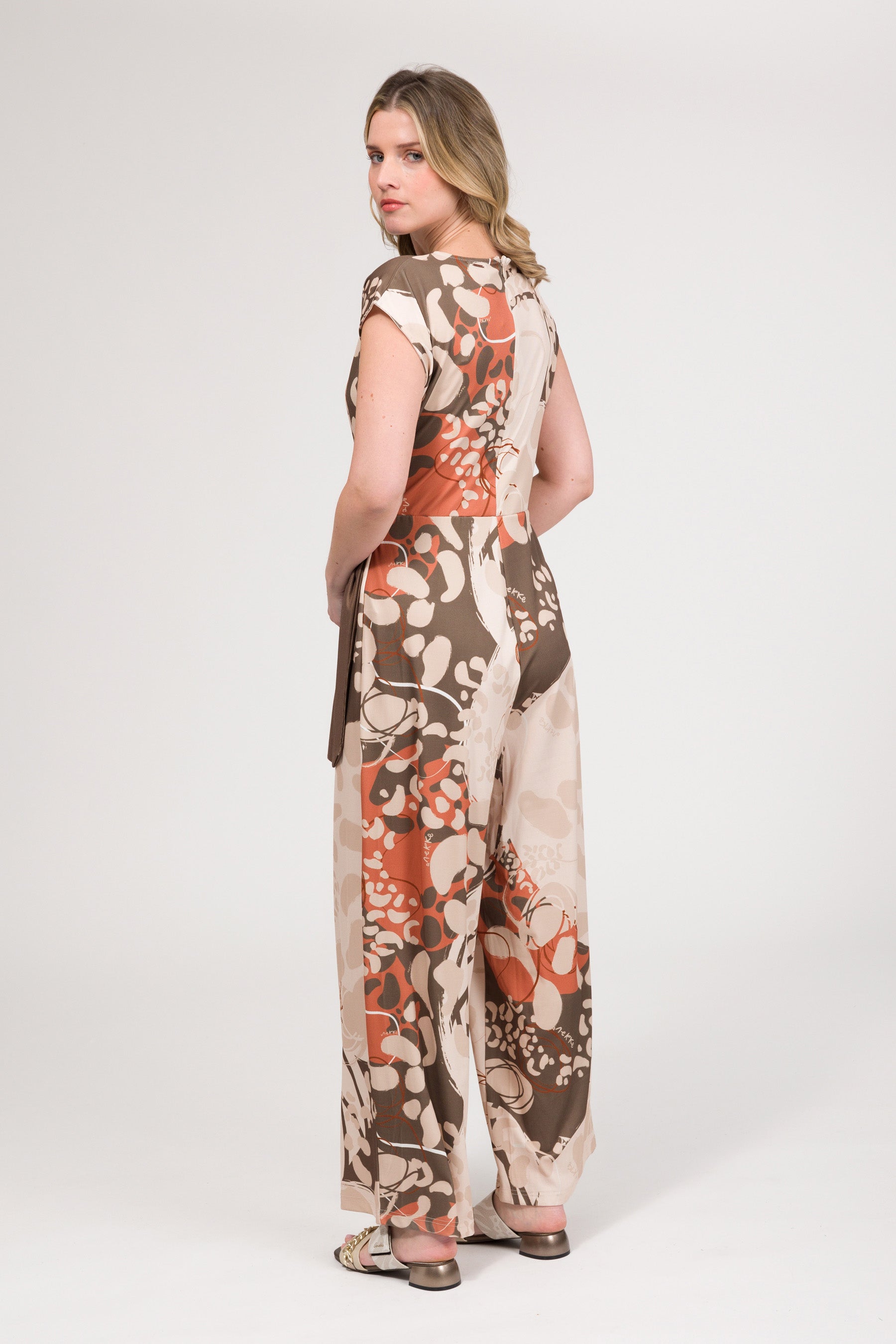 Printed jumpsuit Gaia