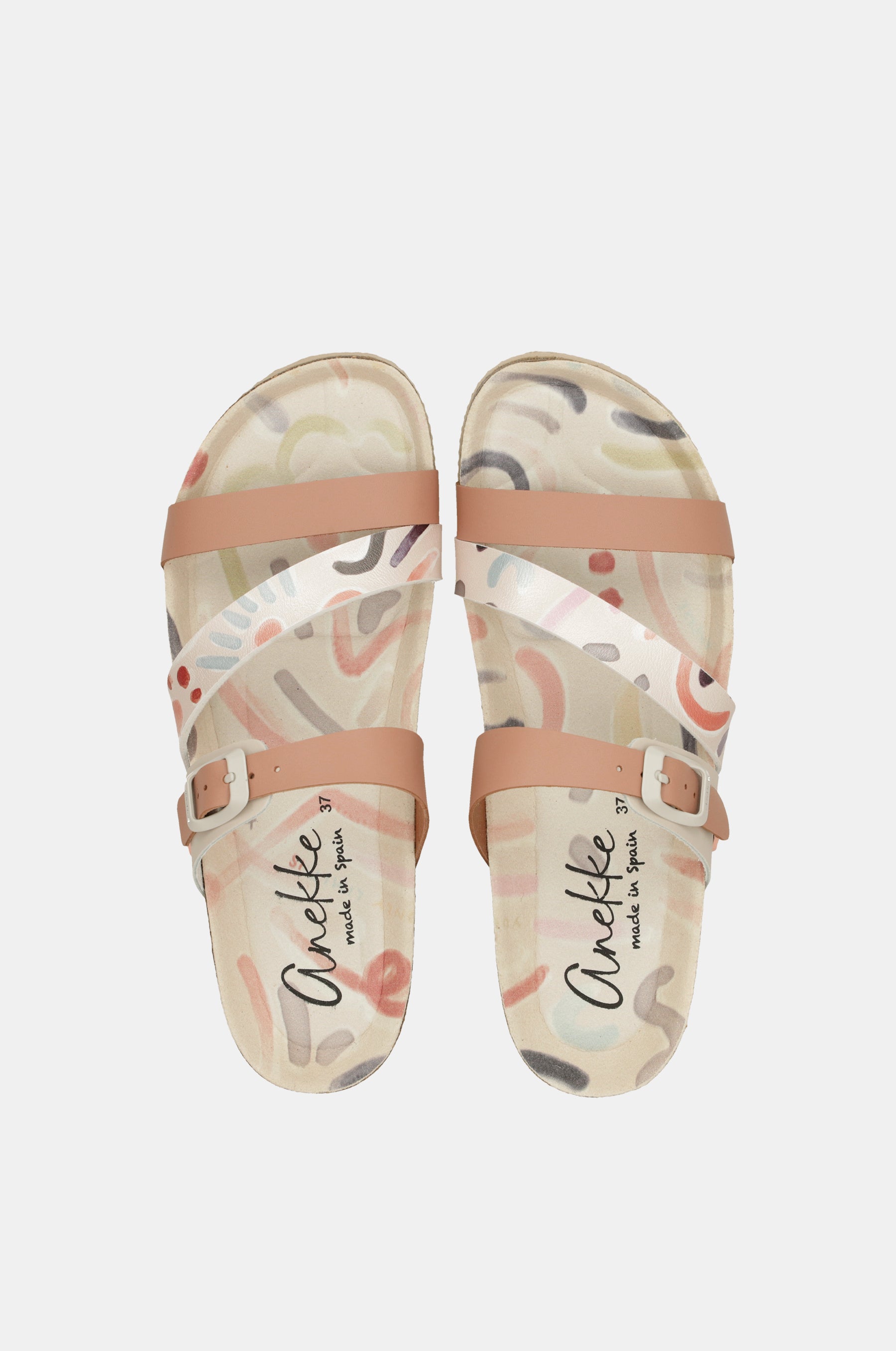 Pink Olympia sandals