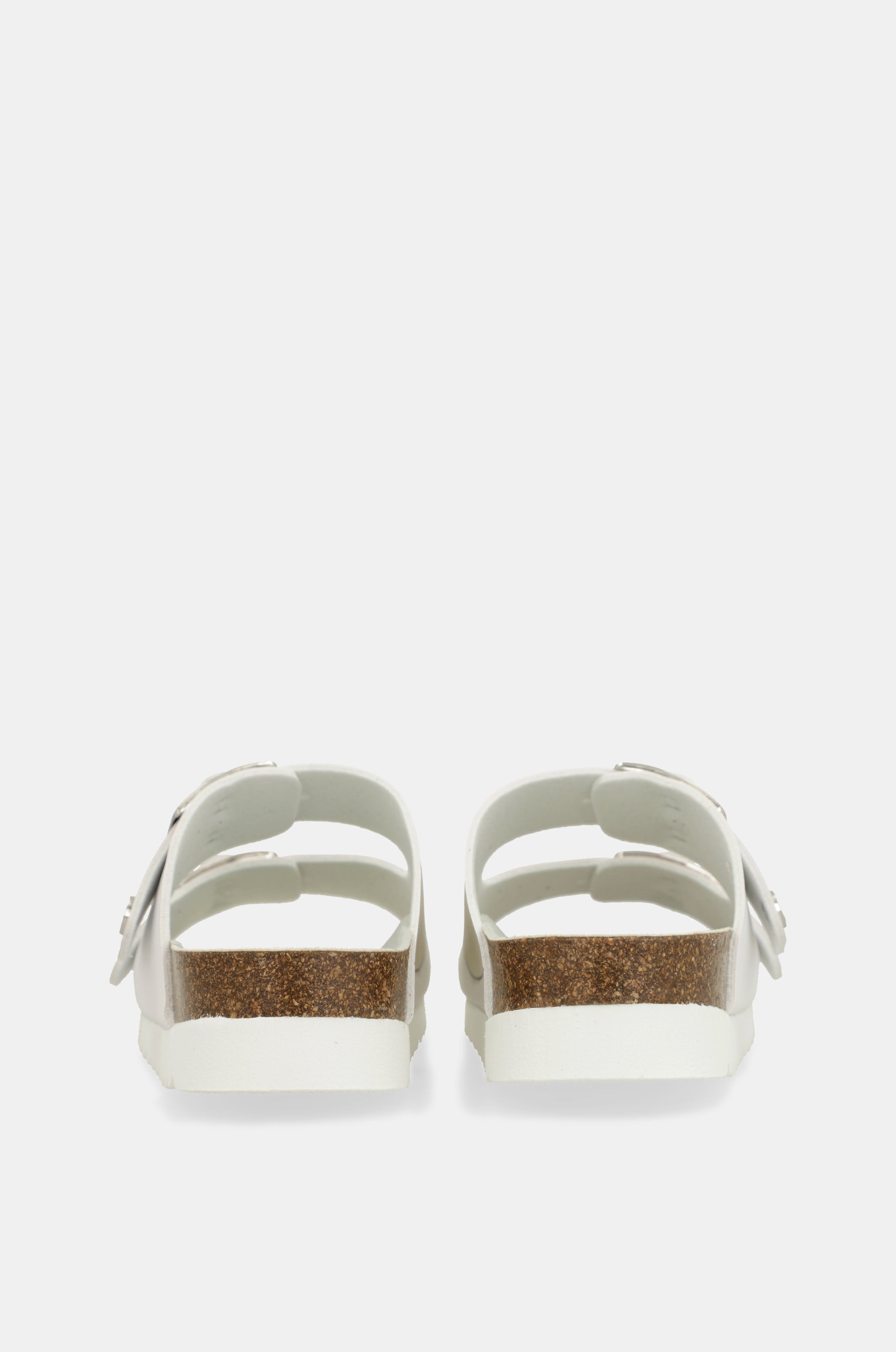 Blue and white bio sandals
