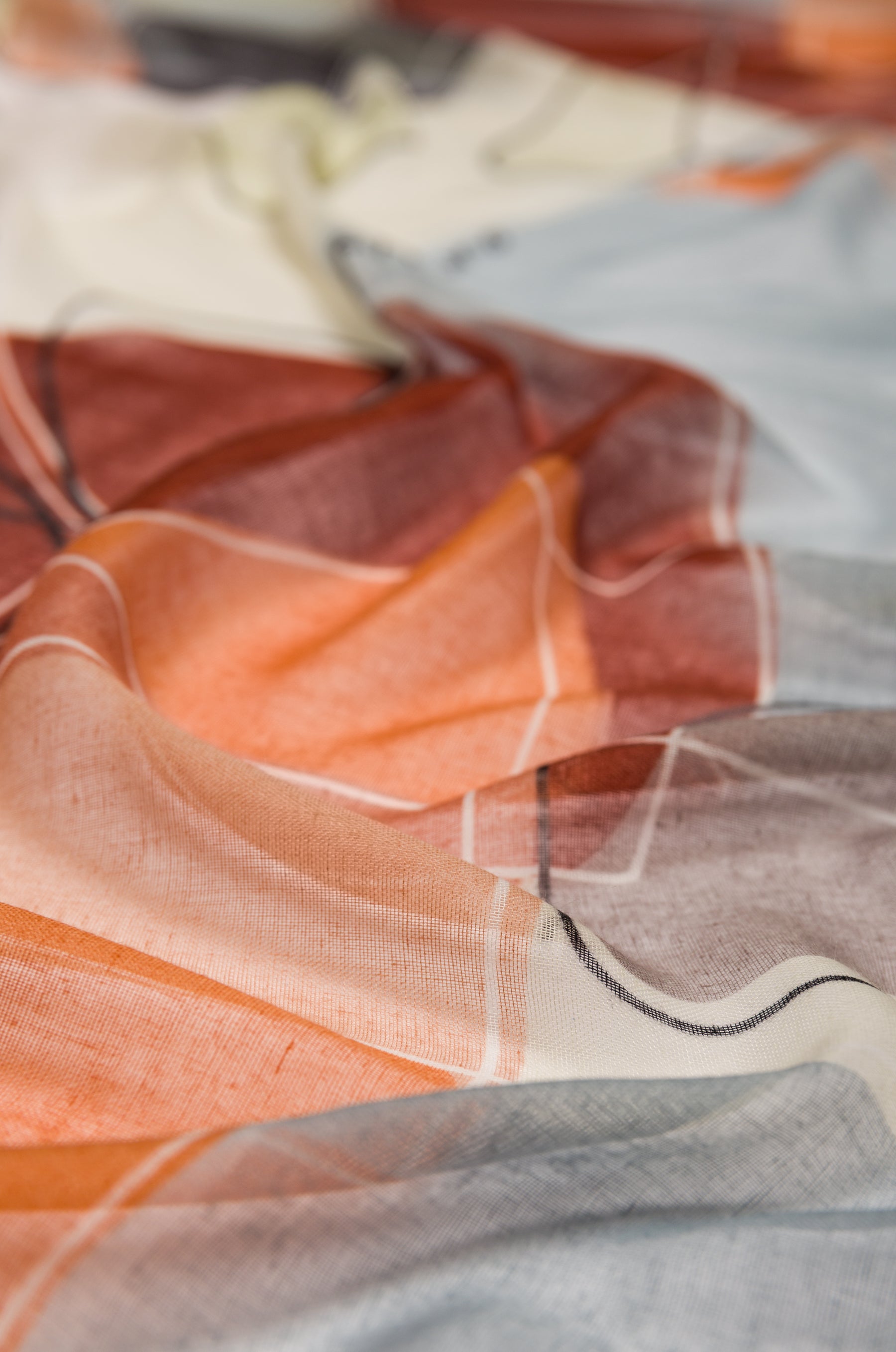 Printed scarf Eikon