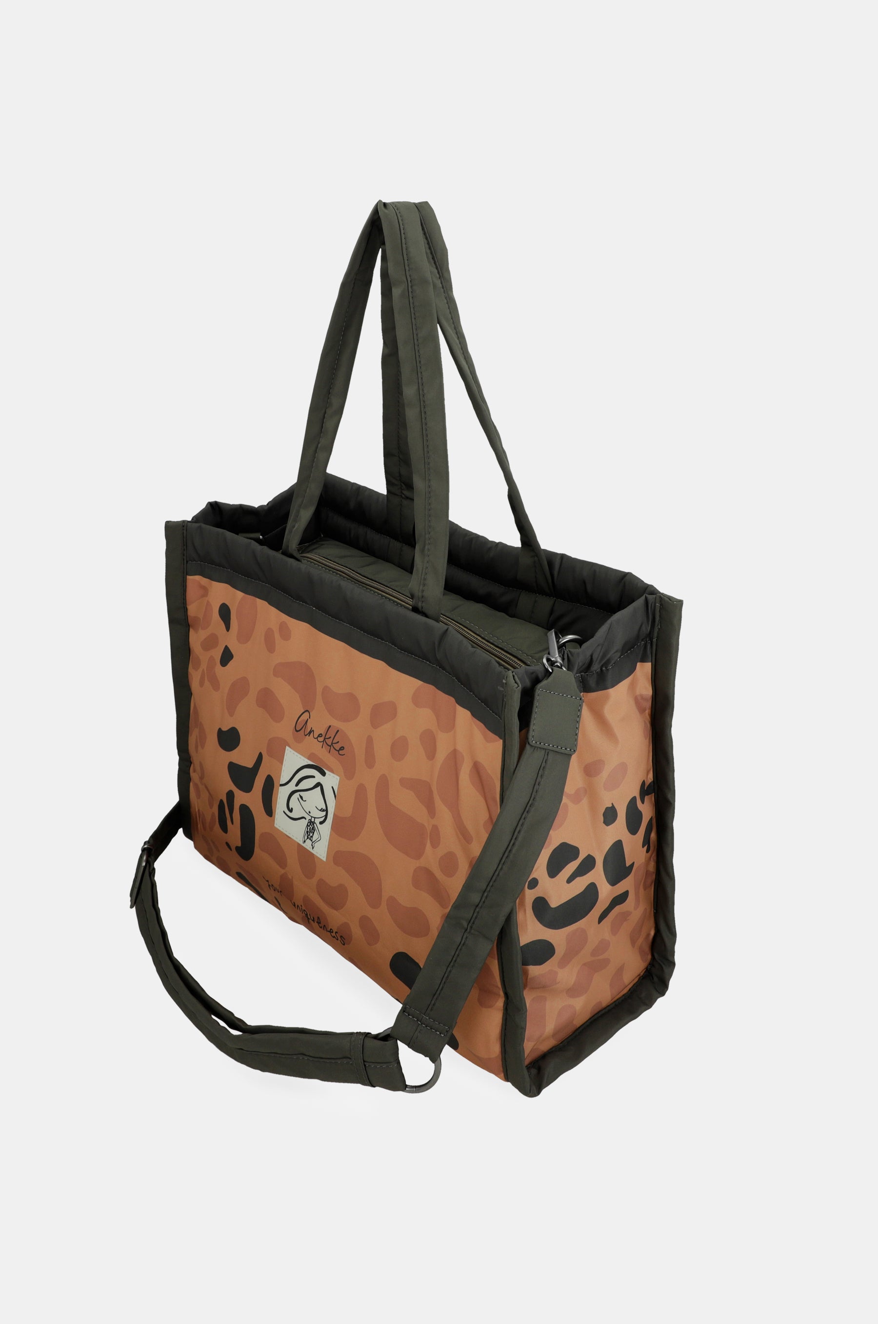 Terracotta quilted bag