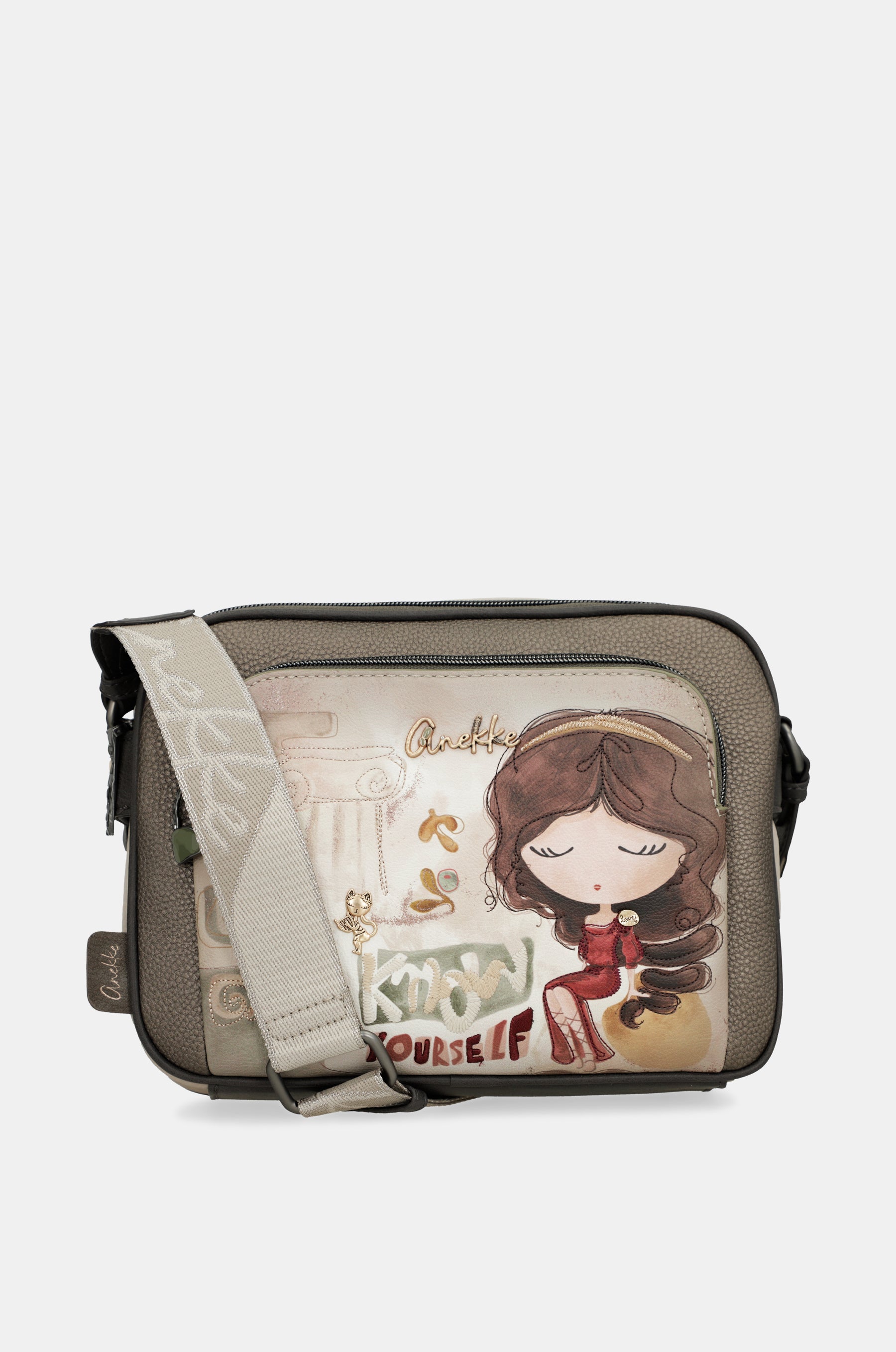 Crossbody bag Muse with front pocket