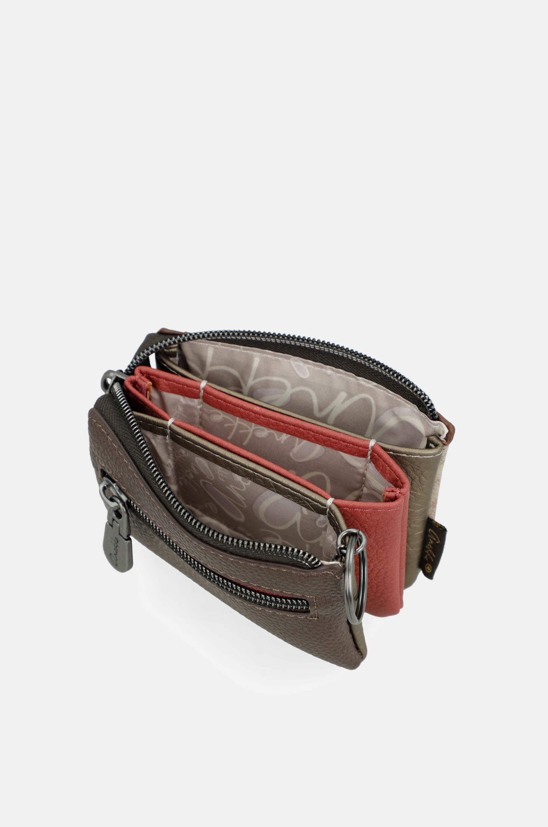 Triple-compartment purse Muse