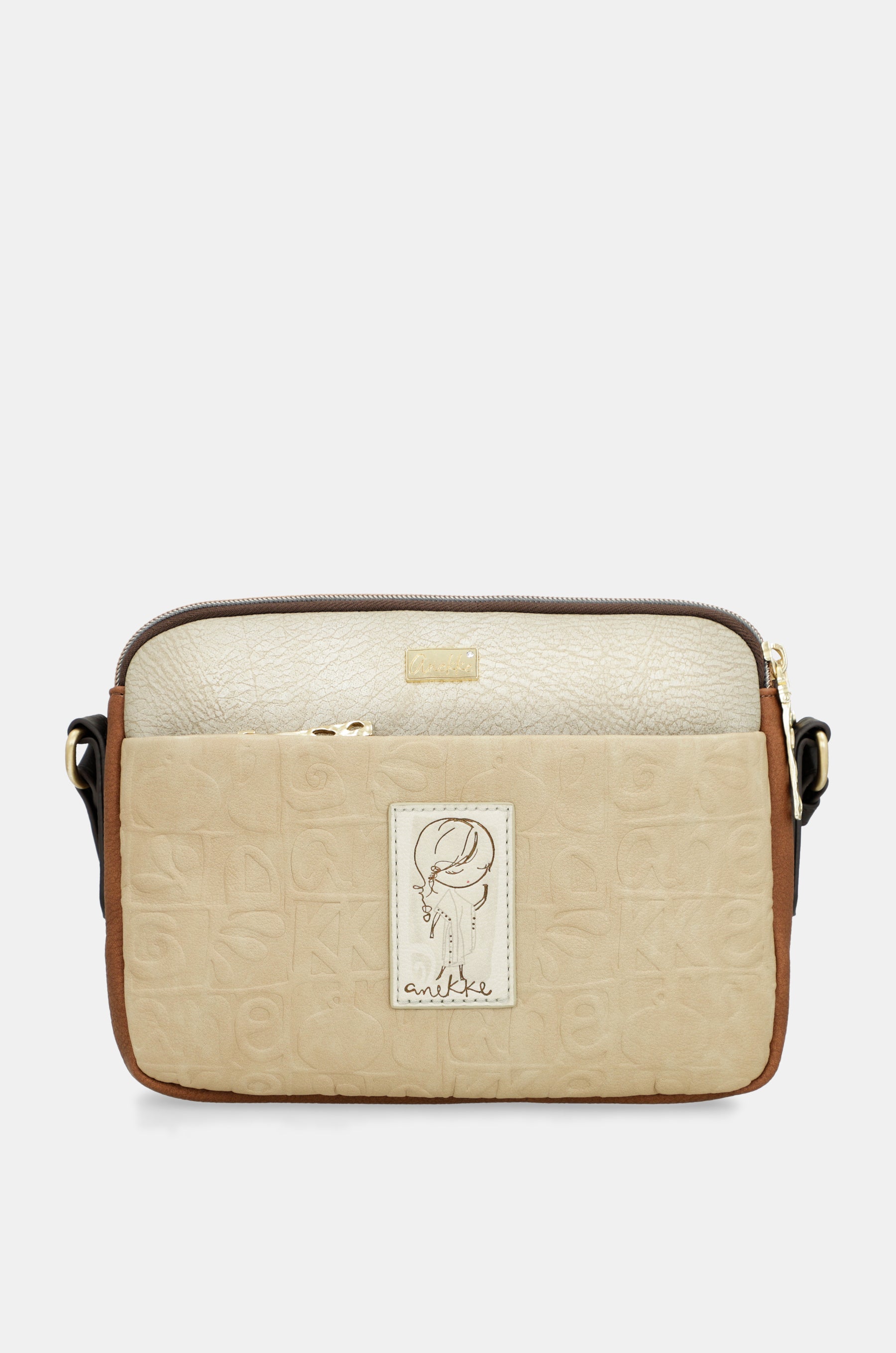 Crossbody bag Amphora with flap