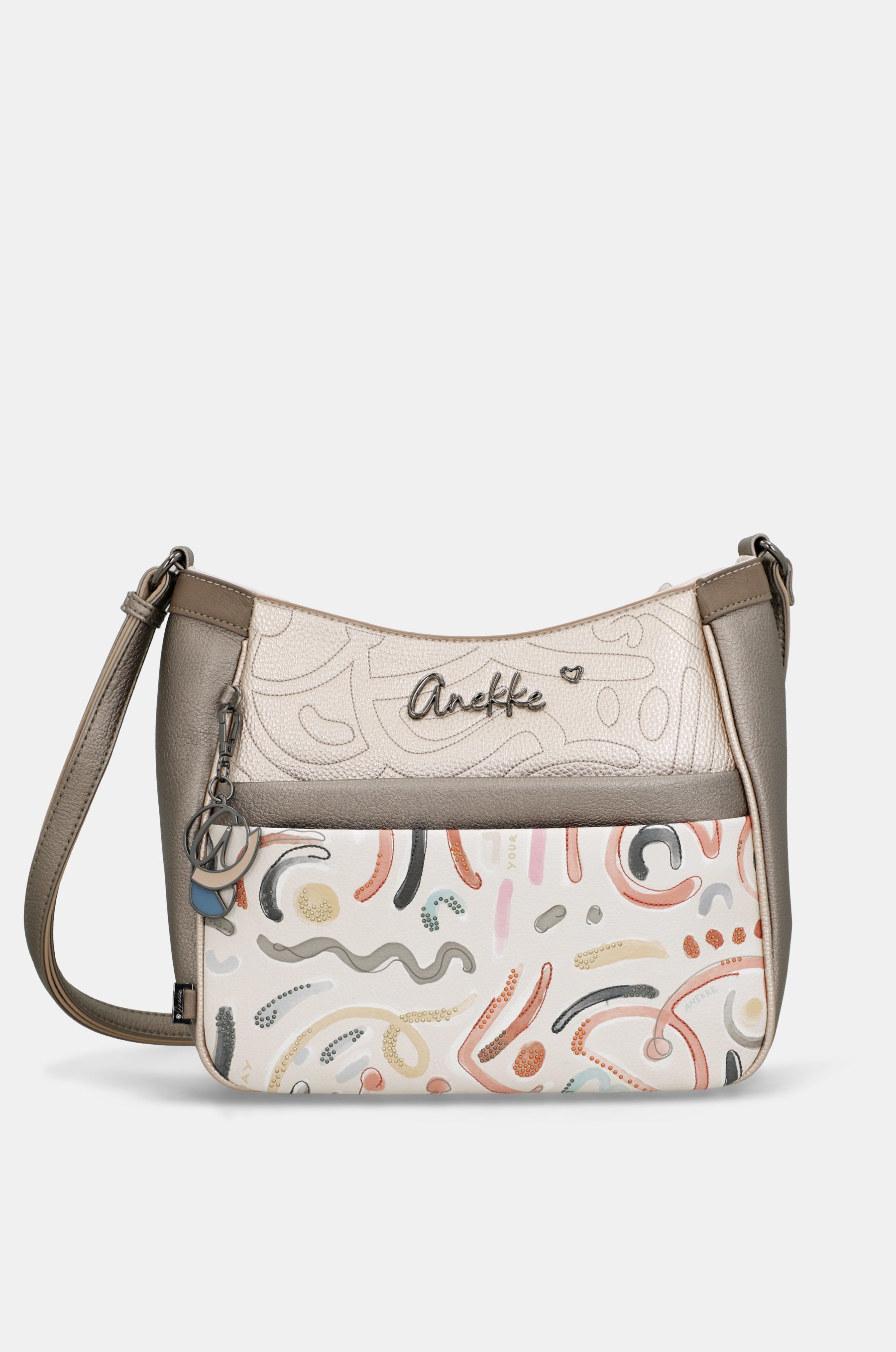 Printed crossbody bag Olympia
