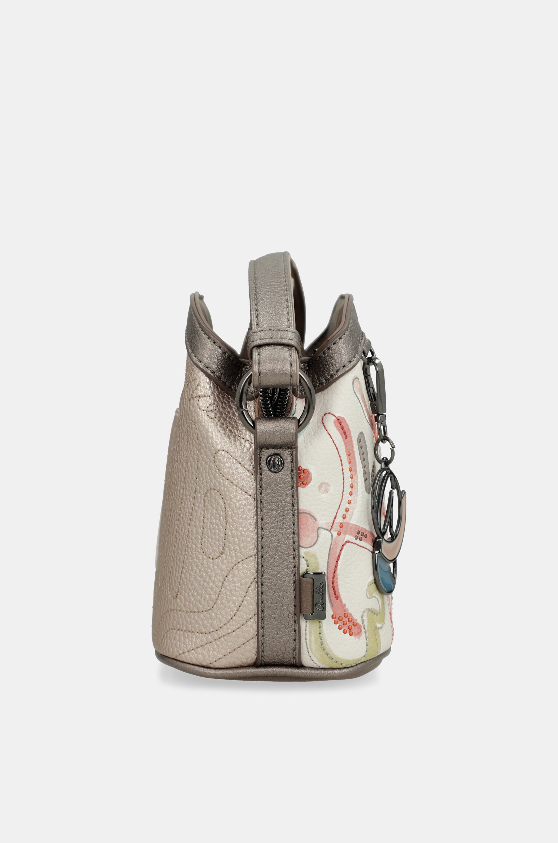 Triple-compartment crossbody bag Olympia