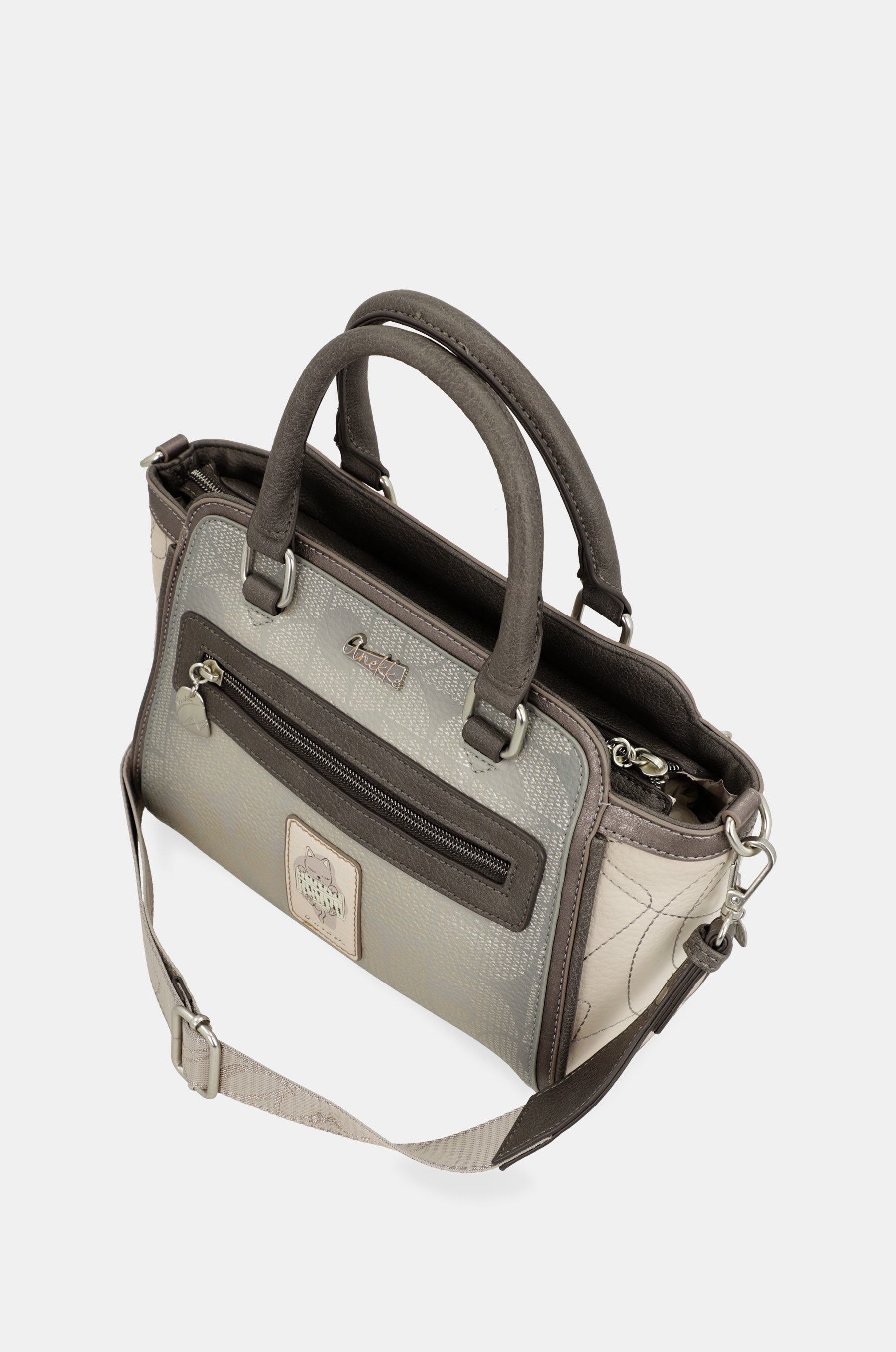 Short-handle bag and crossbody bag Sophia