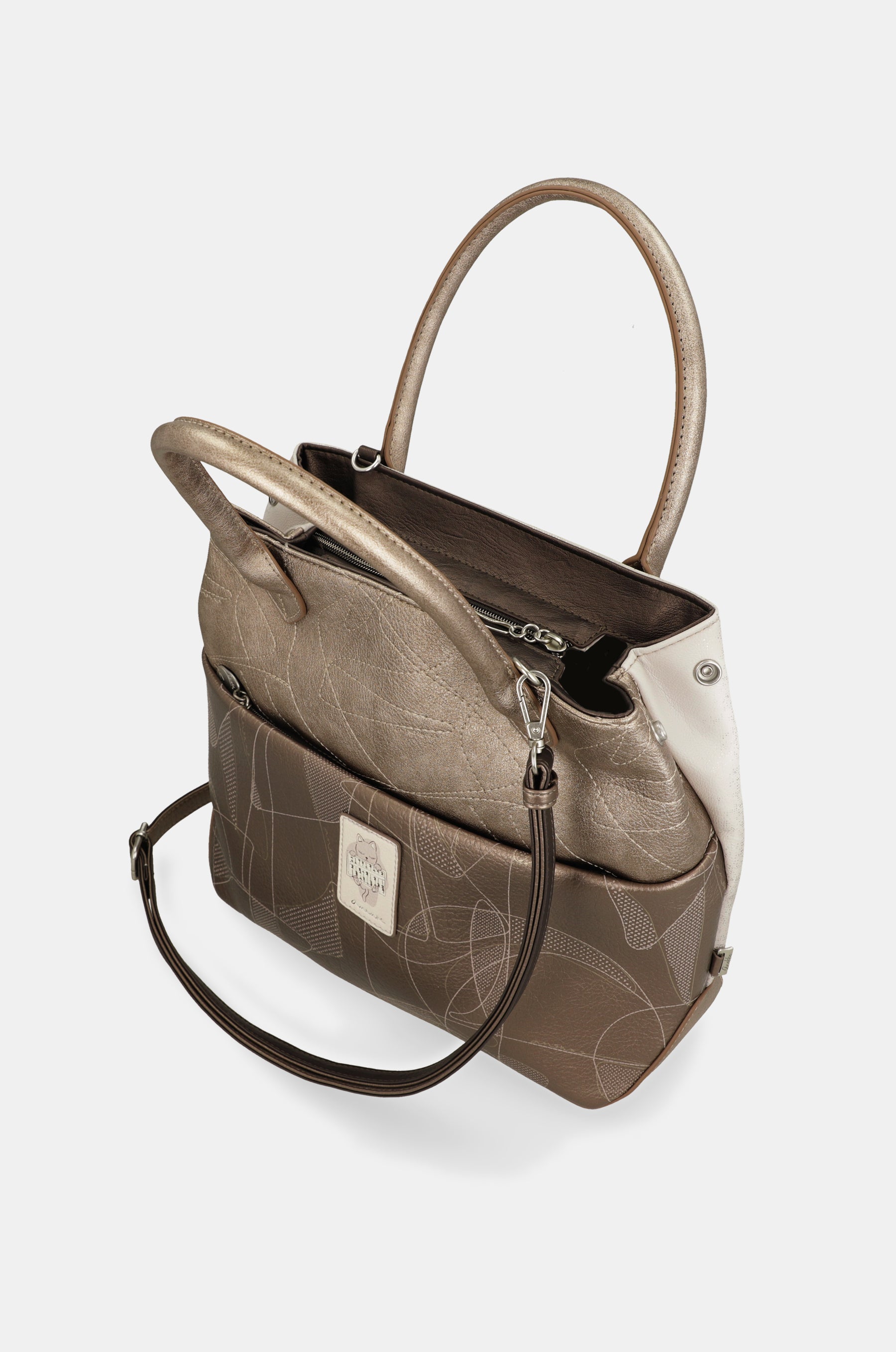 Handbag with crossbody bag Sophia