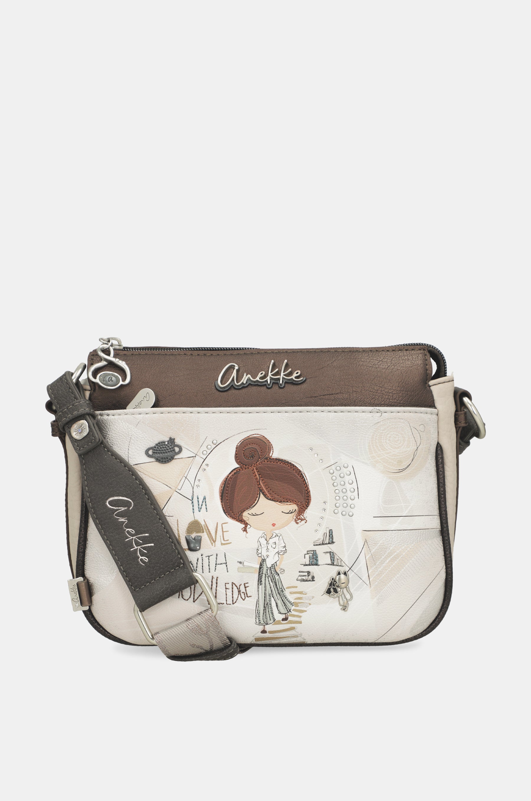 Printed crossbody bag Sophia