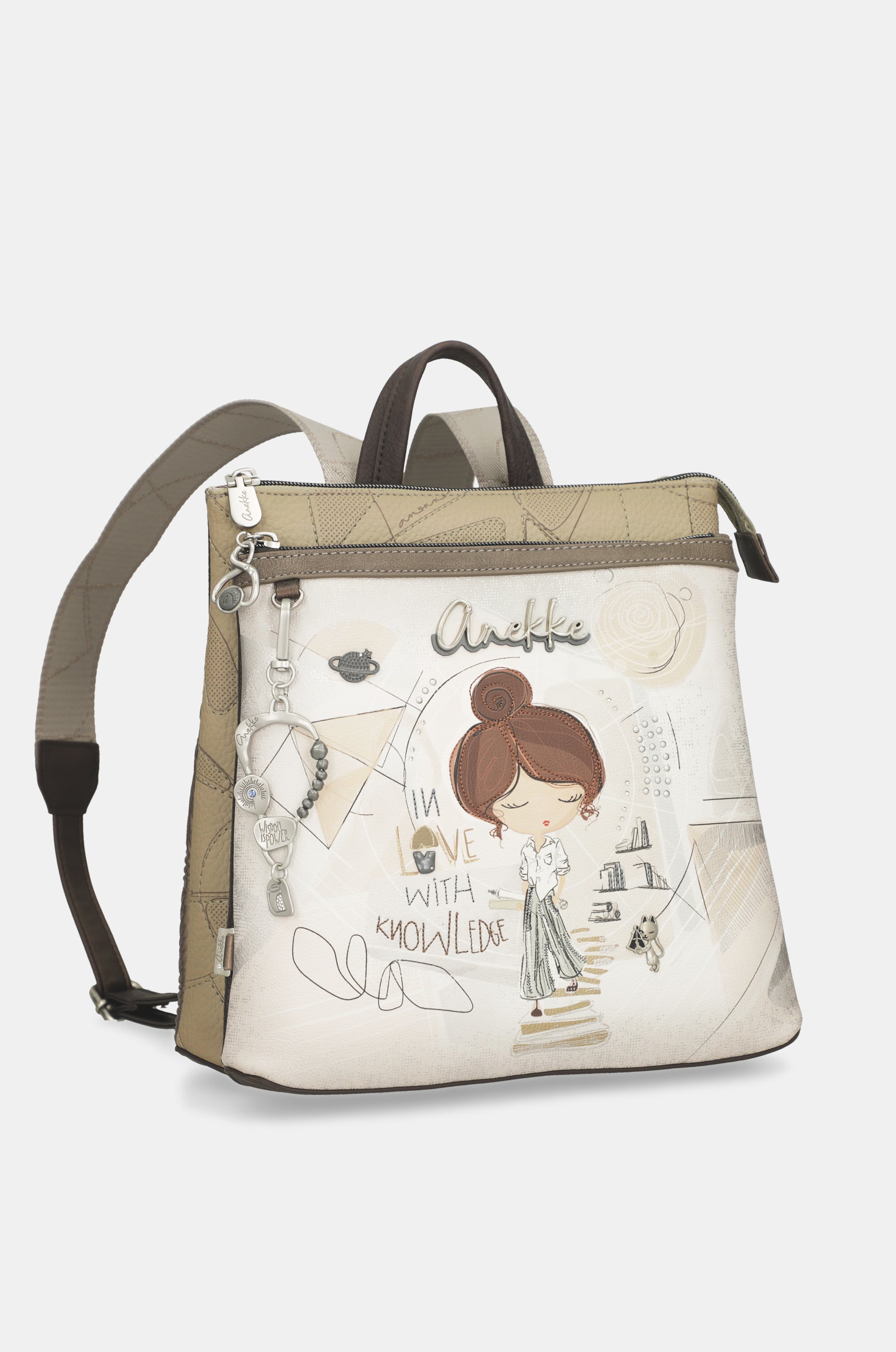 Square backpack Sophia