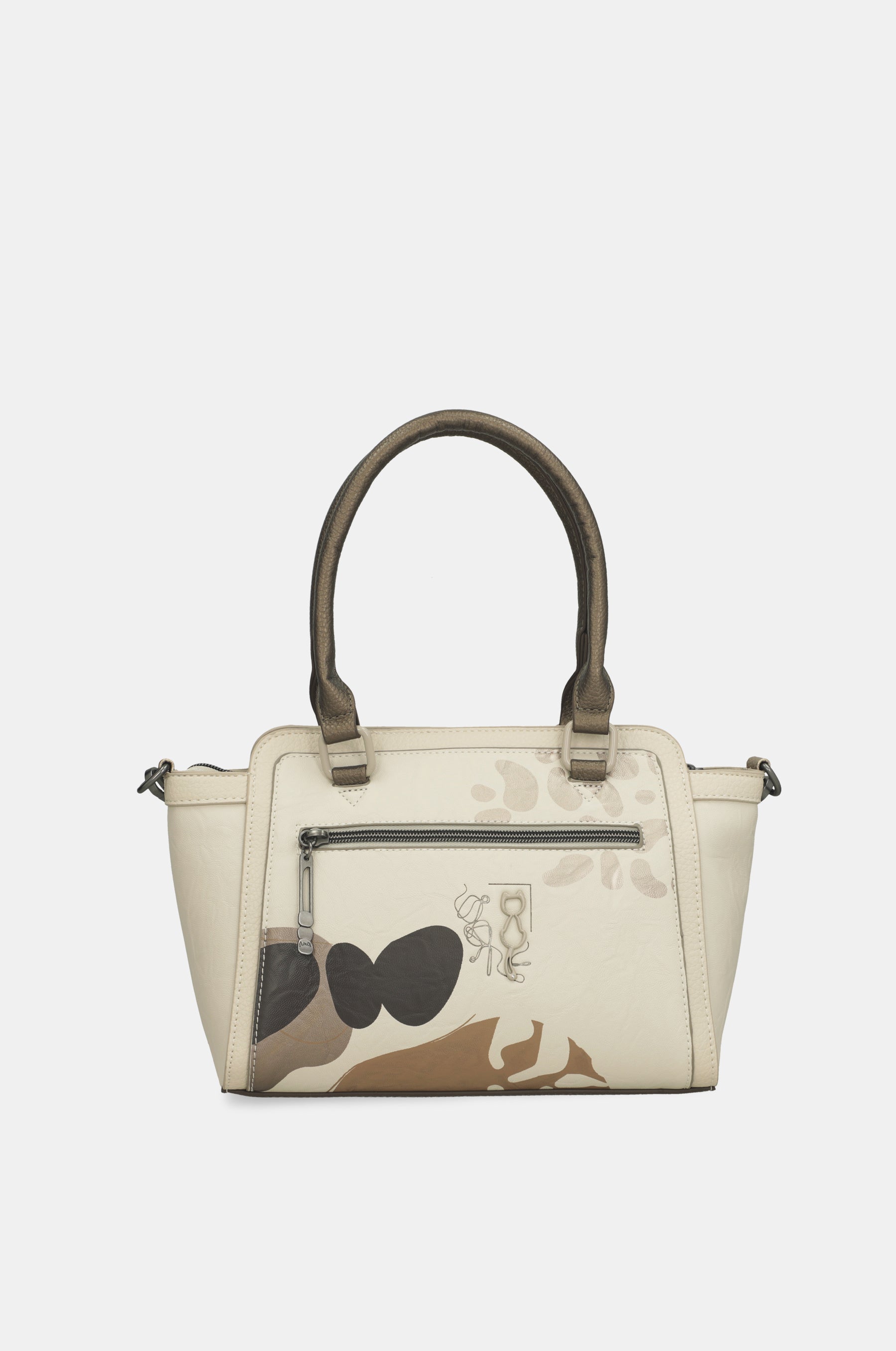 Short-handle bag and crossbody bag Gaia