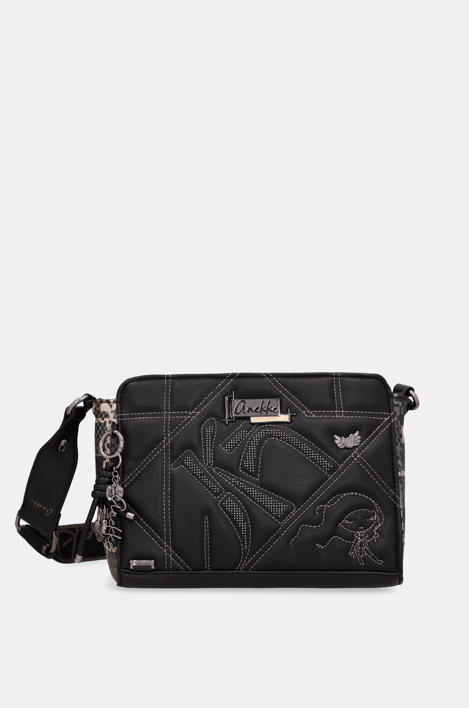 Medium crossbody bag Iron