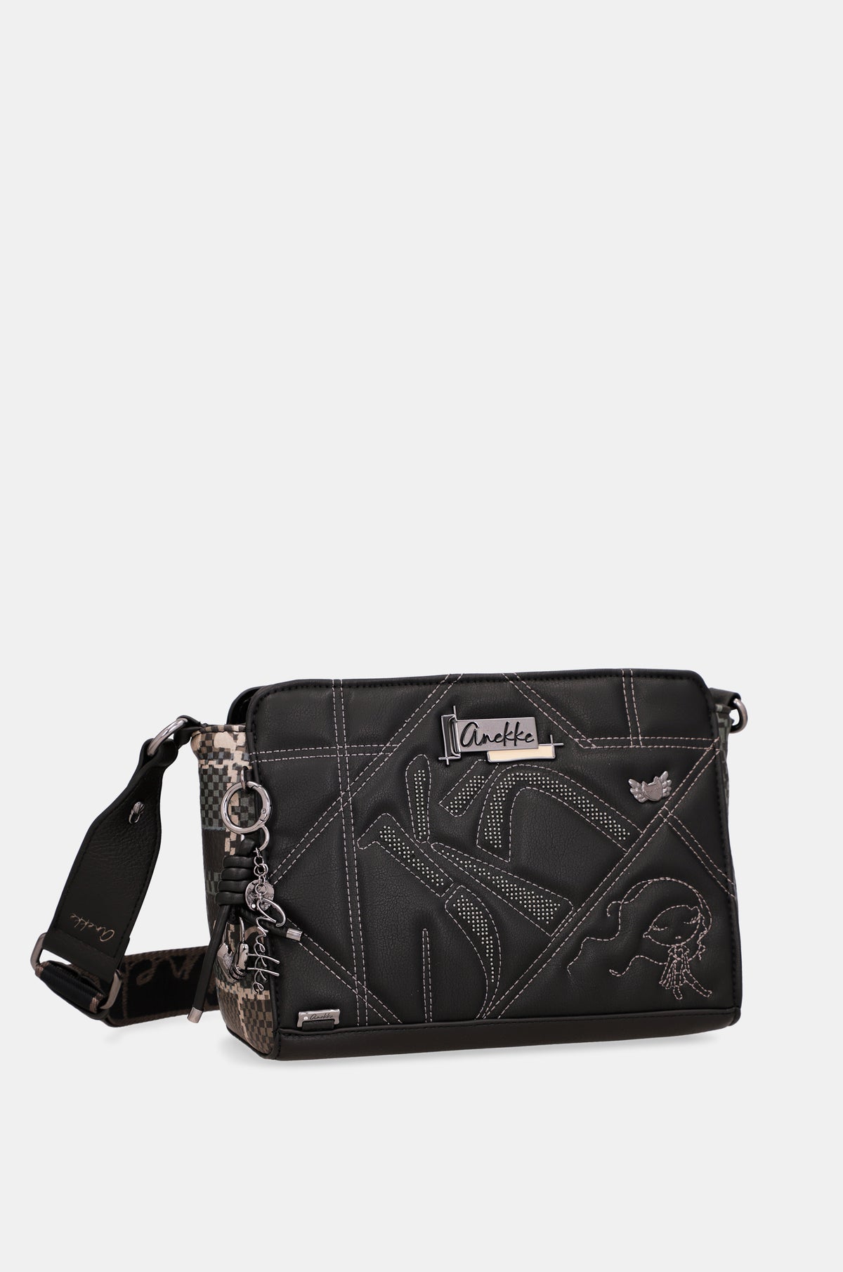 Medium crossbody bag Iron