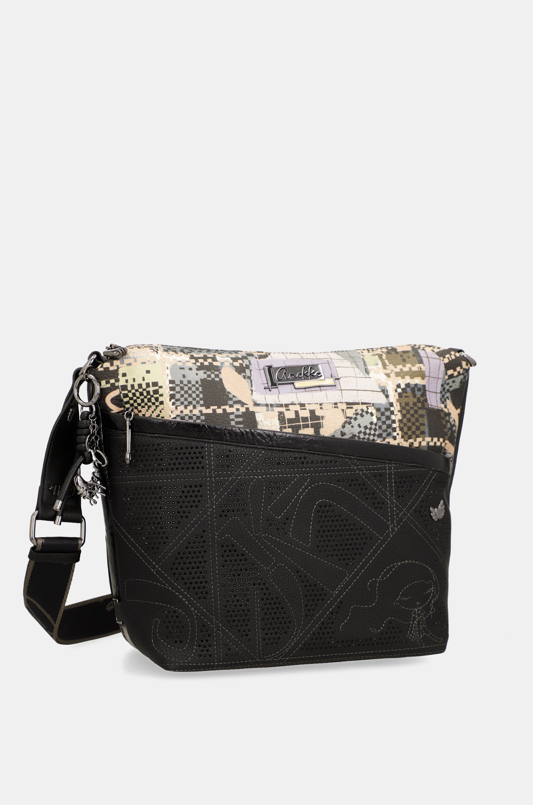 Large crossbody bag Iron