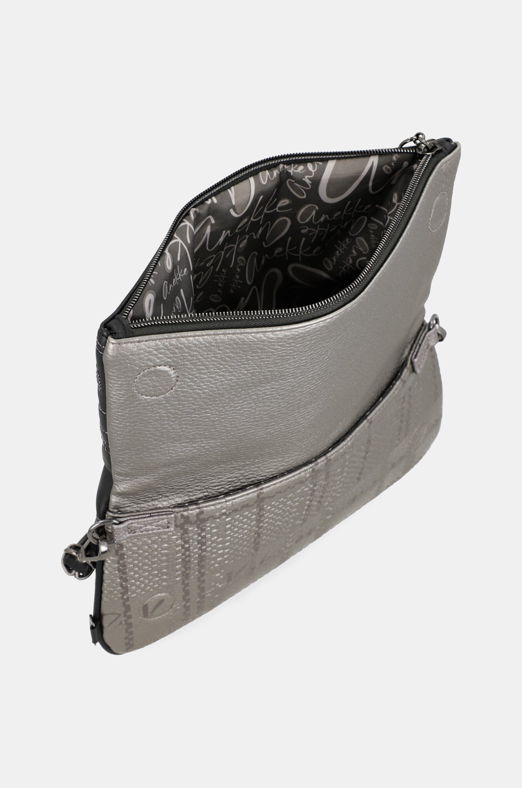 Crossbody bag Iron with metal handle
