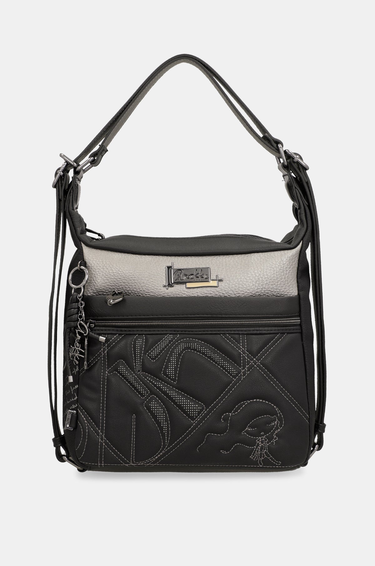 Convertible backpack Iron