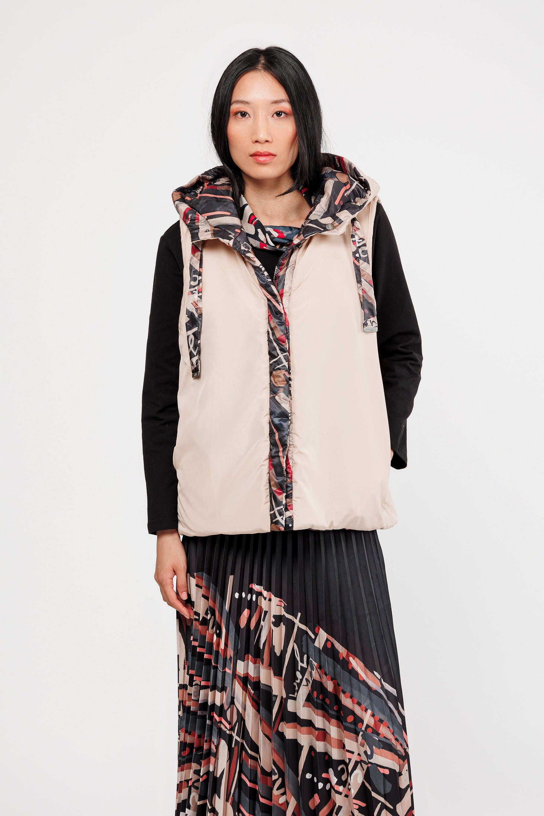 Mademoiselle reversible vest