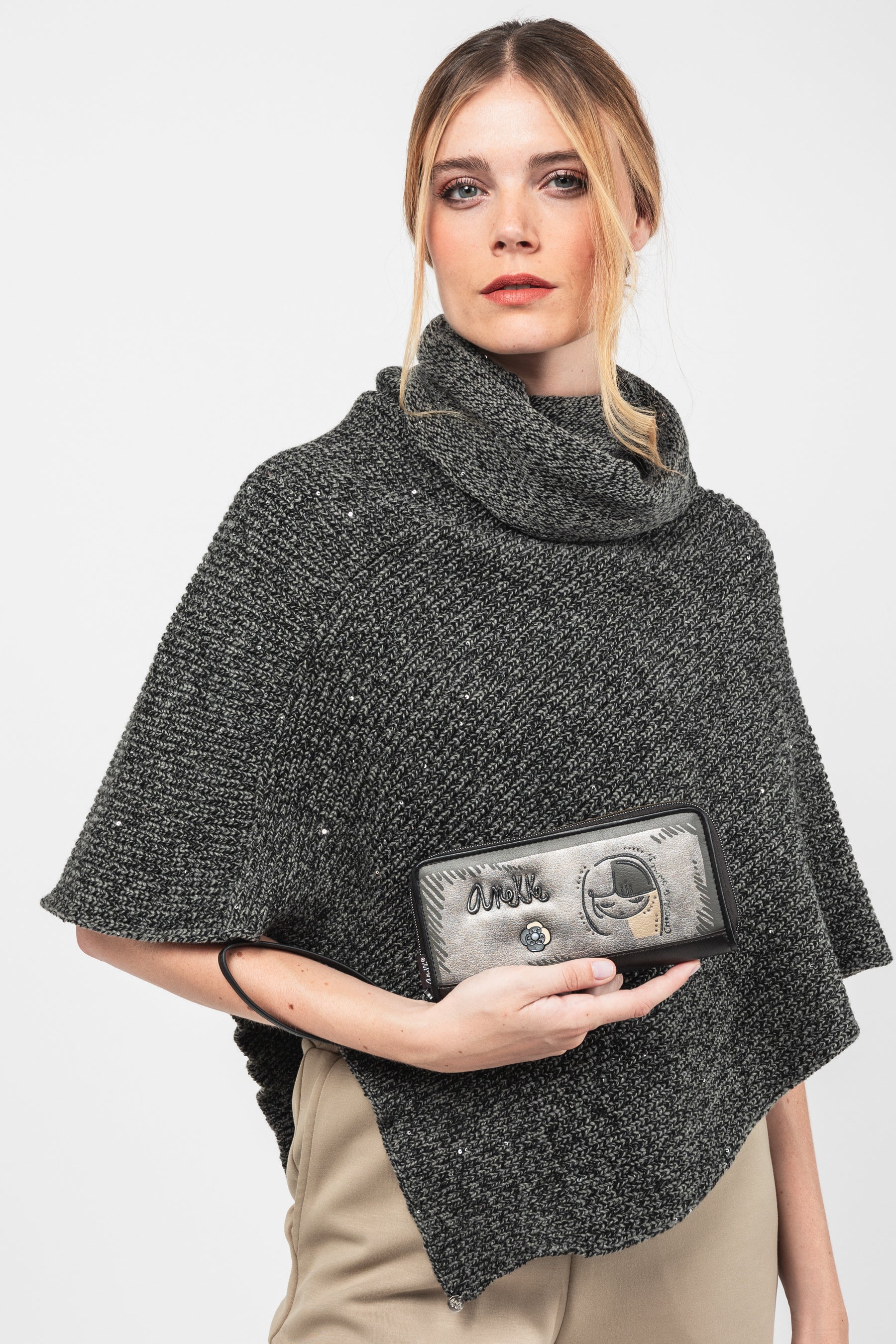 Nature Koko printed large RFID wallet