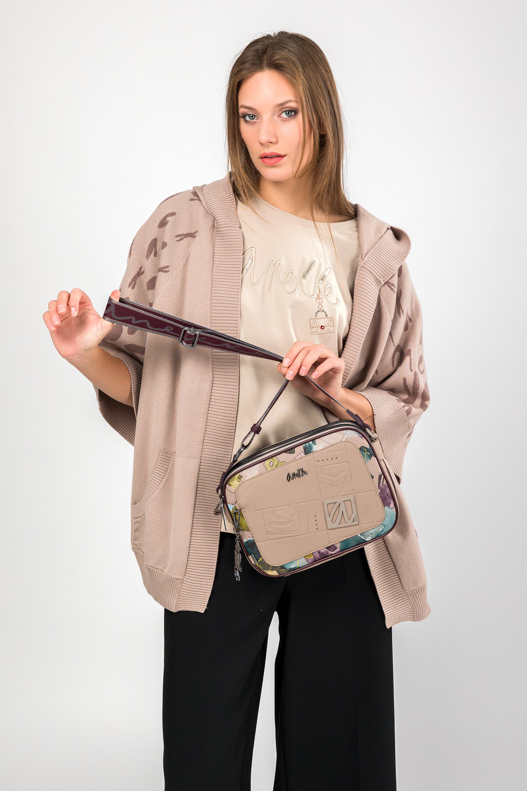Evolution 3-compartment crossbody bag