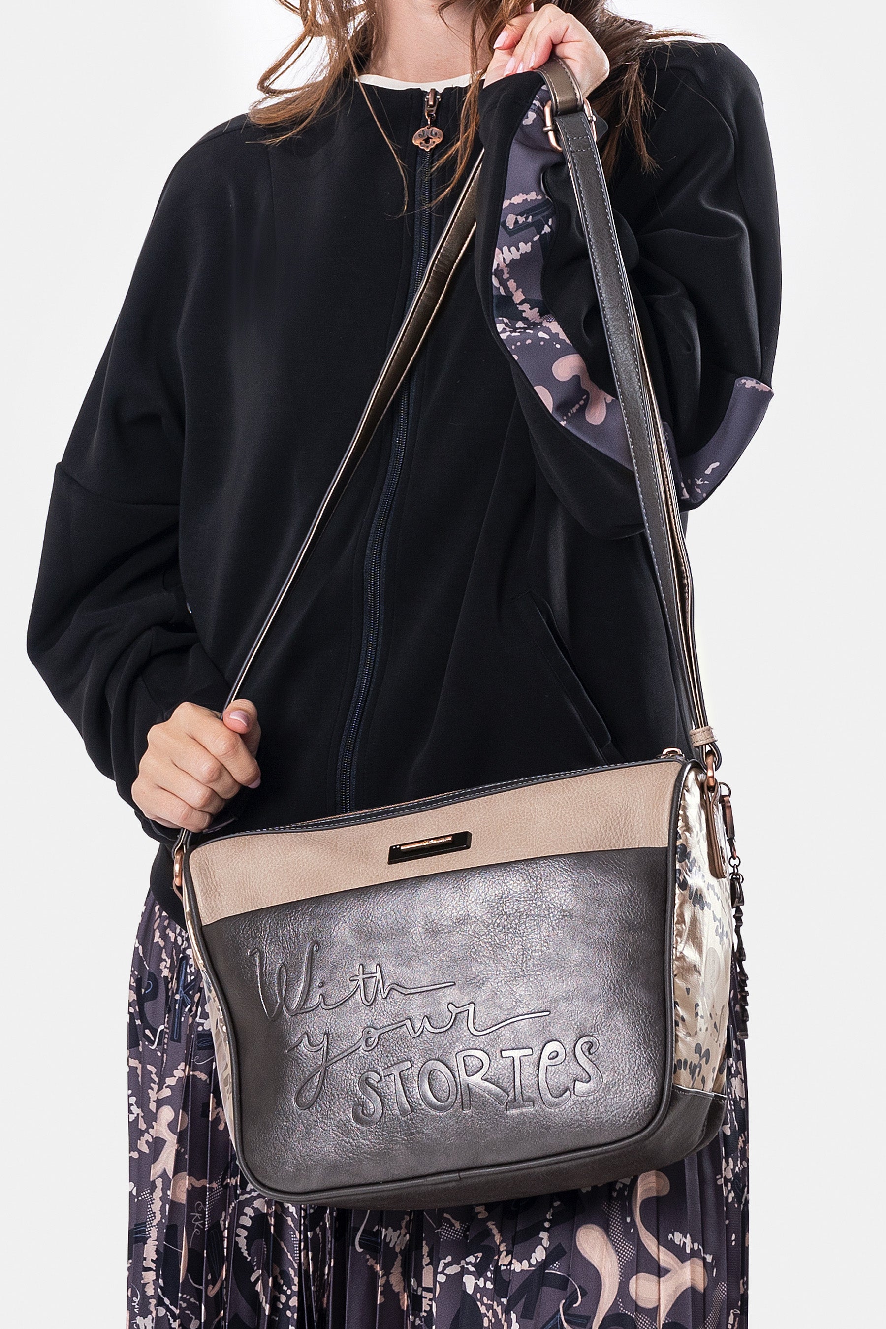 Intentions large crossbody bag
